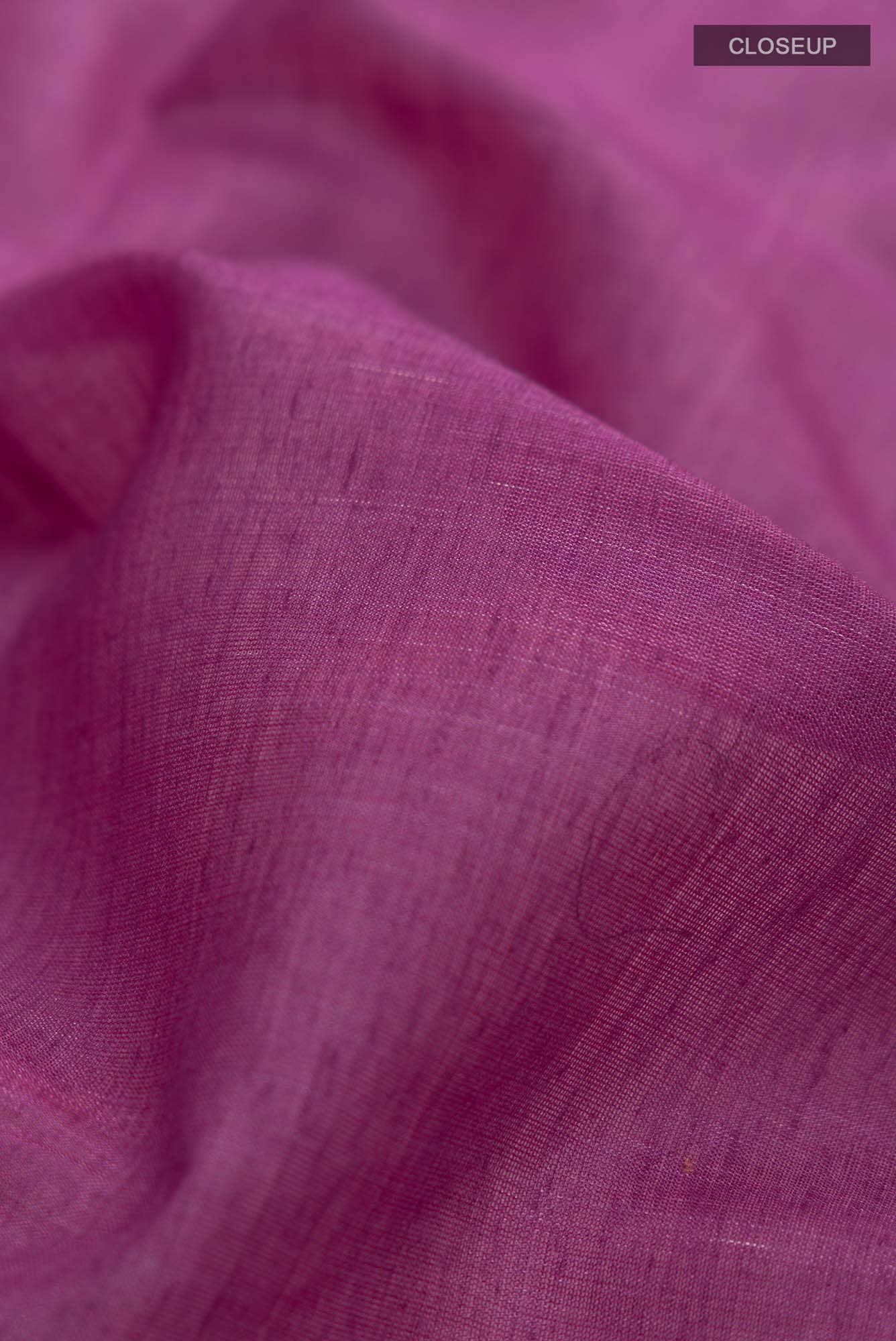 Pink Bhagalpuri Tussar Silk Saree - Image 2