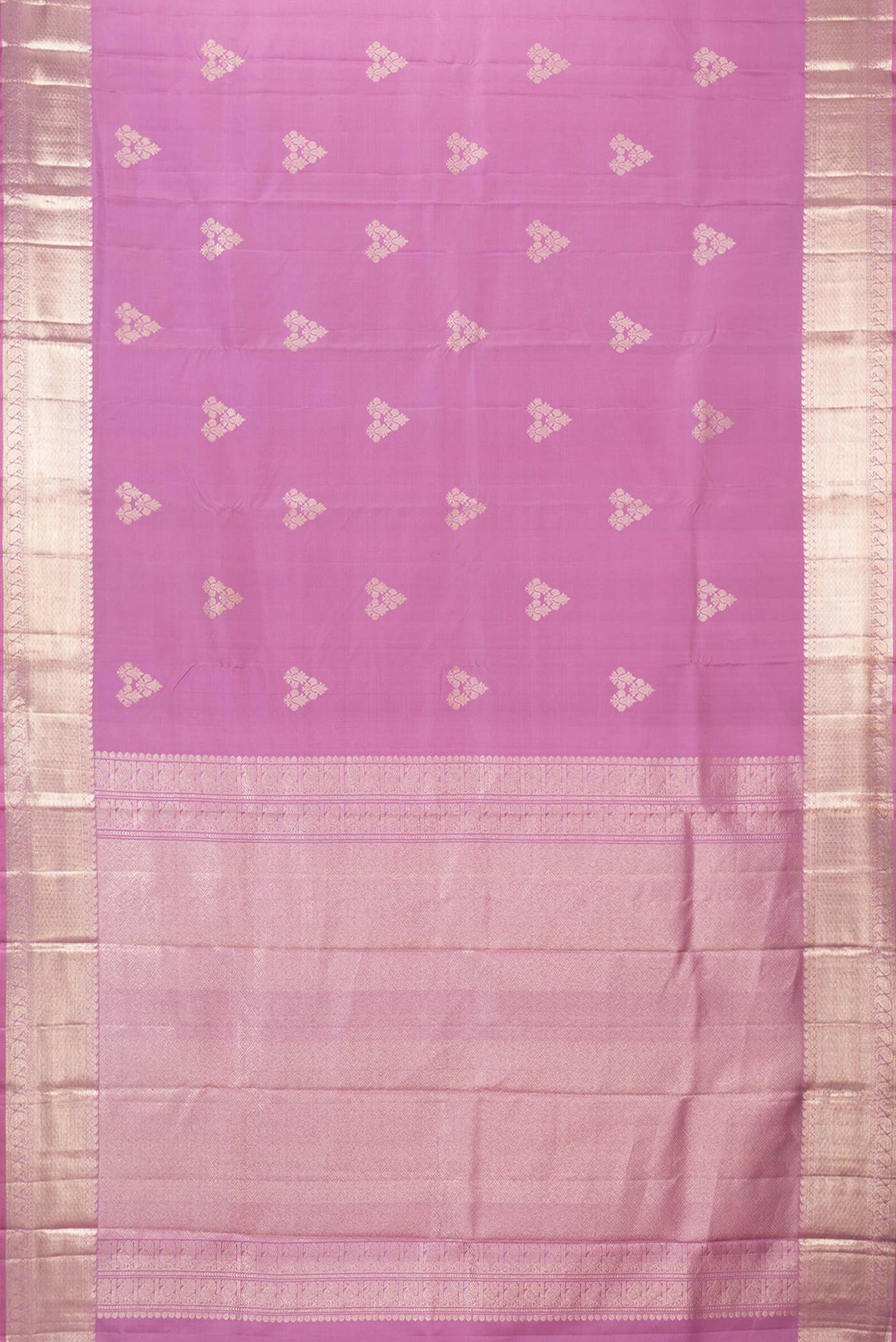Lavender Kanjivaram Saree - Image 6