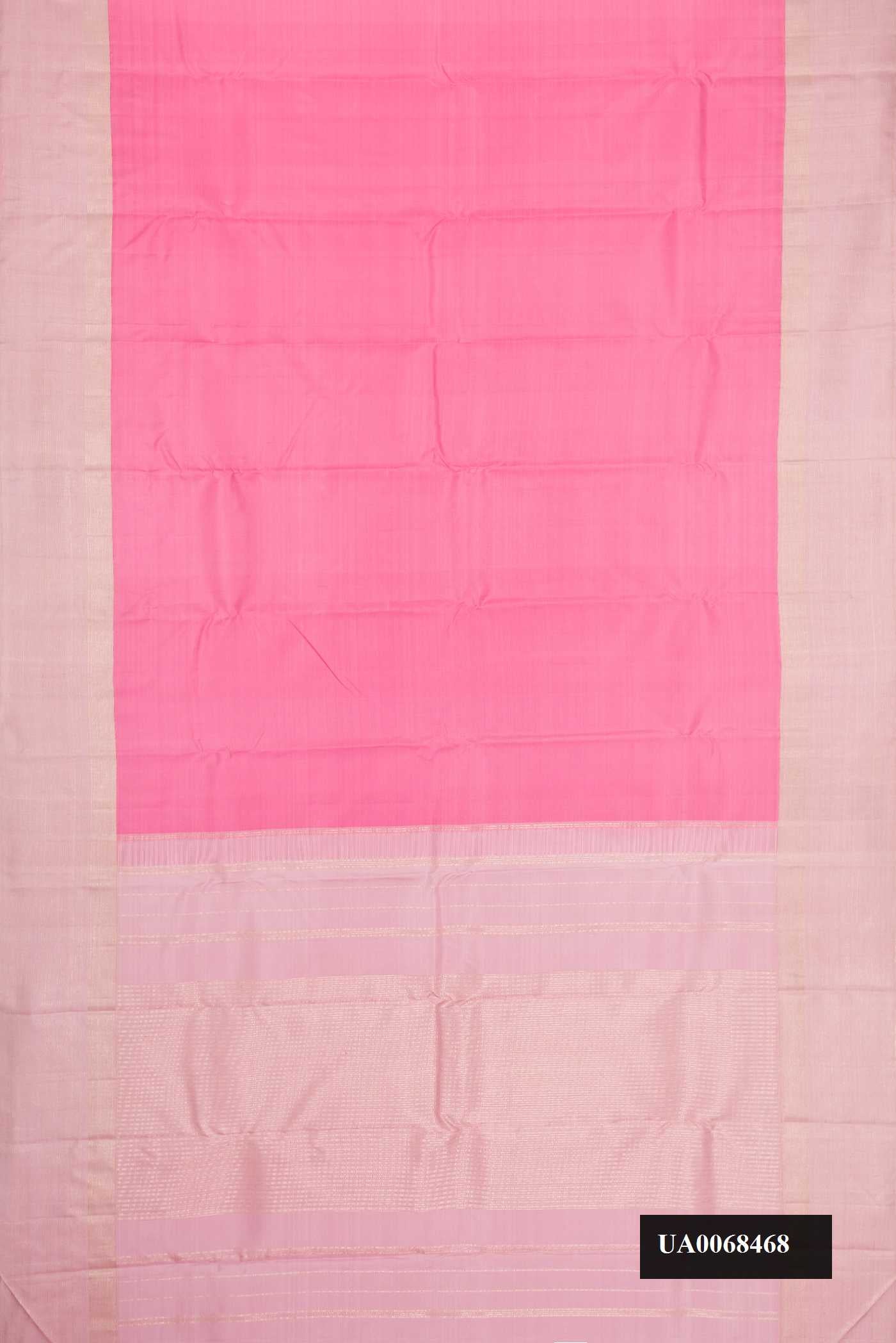 Pink Dual Tone Kanchipuram Silk Saree