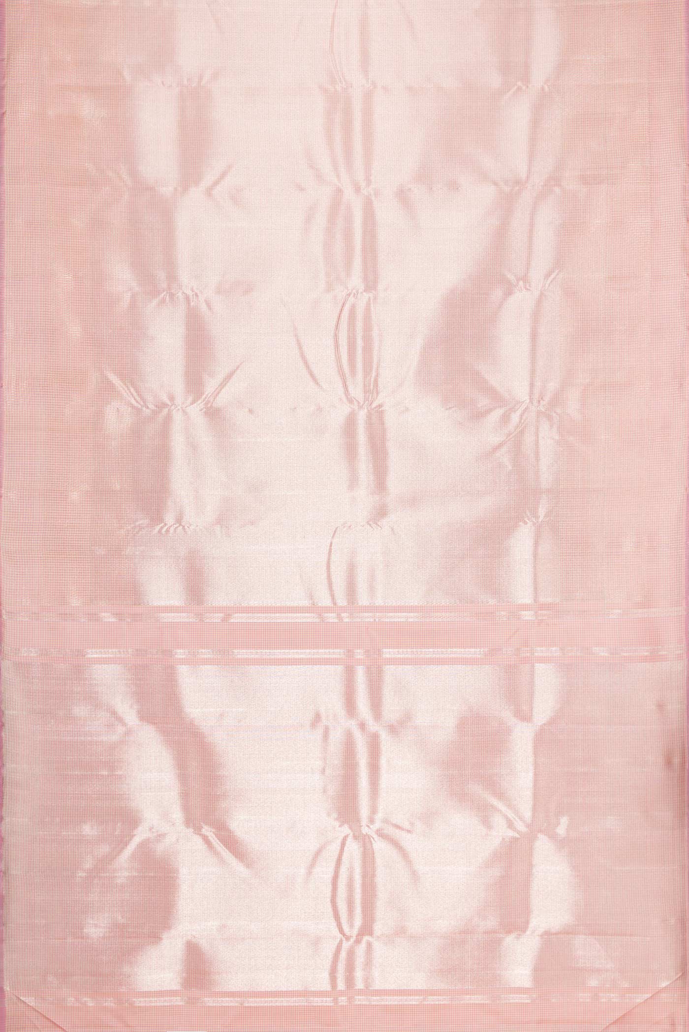 Pink Dual Tone Kanchipuram Silk Saree - Image 6