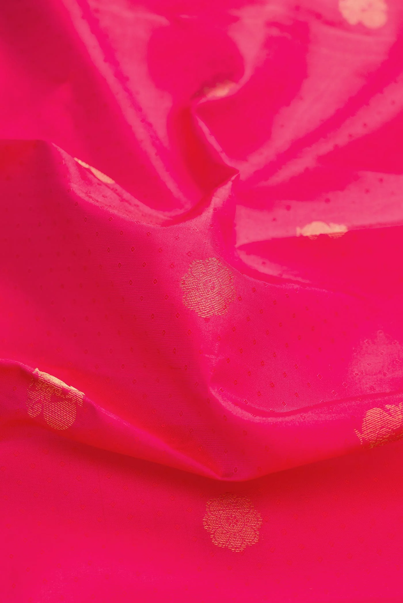 Pink Dual Tone Kanchipuram Silk Saree - Image 2
