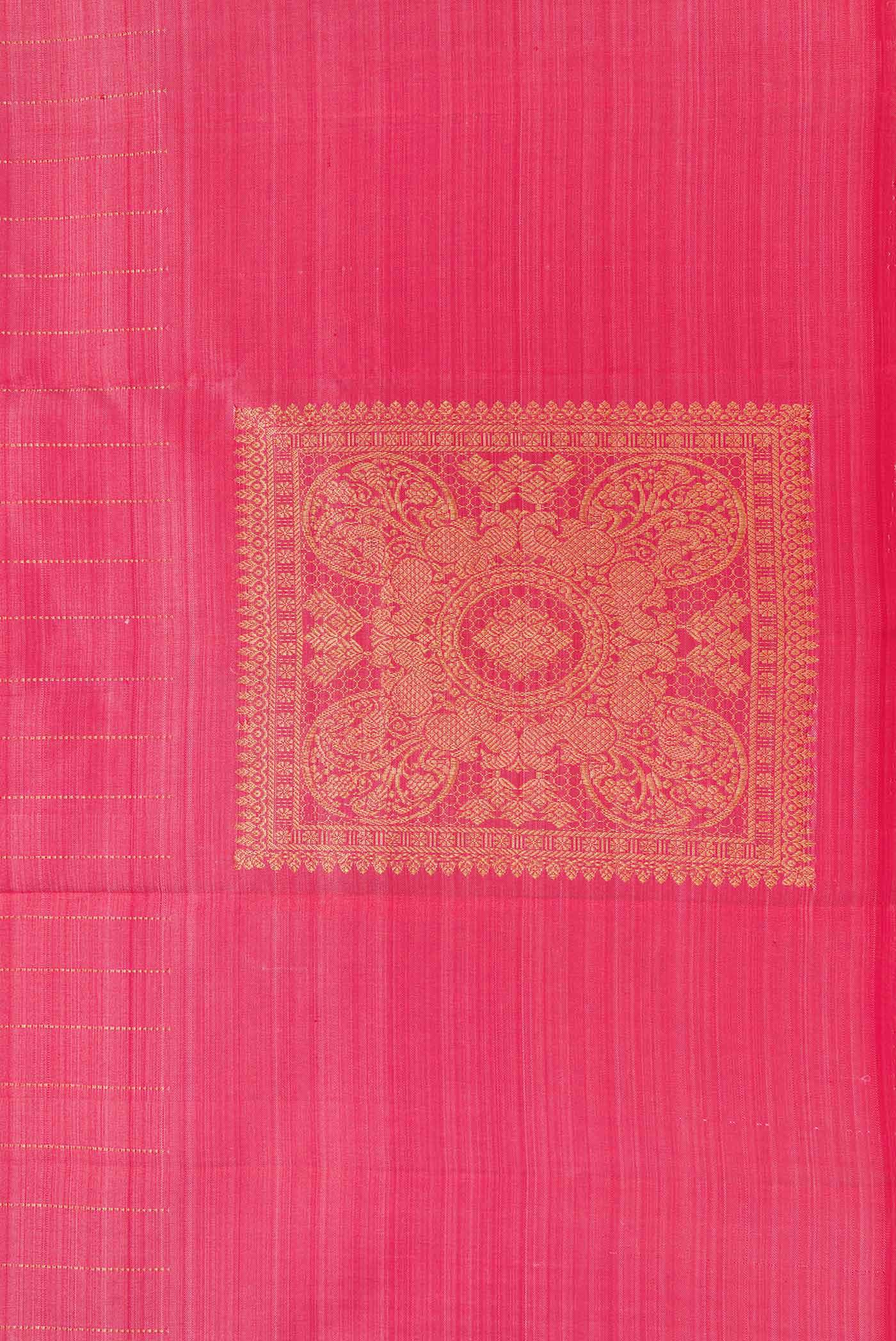 Pink Kanjivaram Silk Saree - Image 3