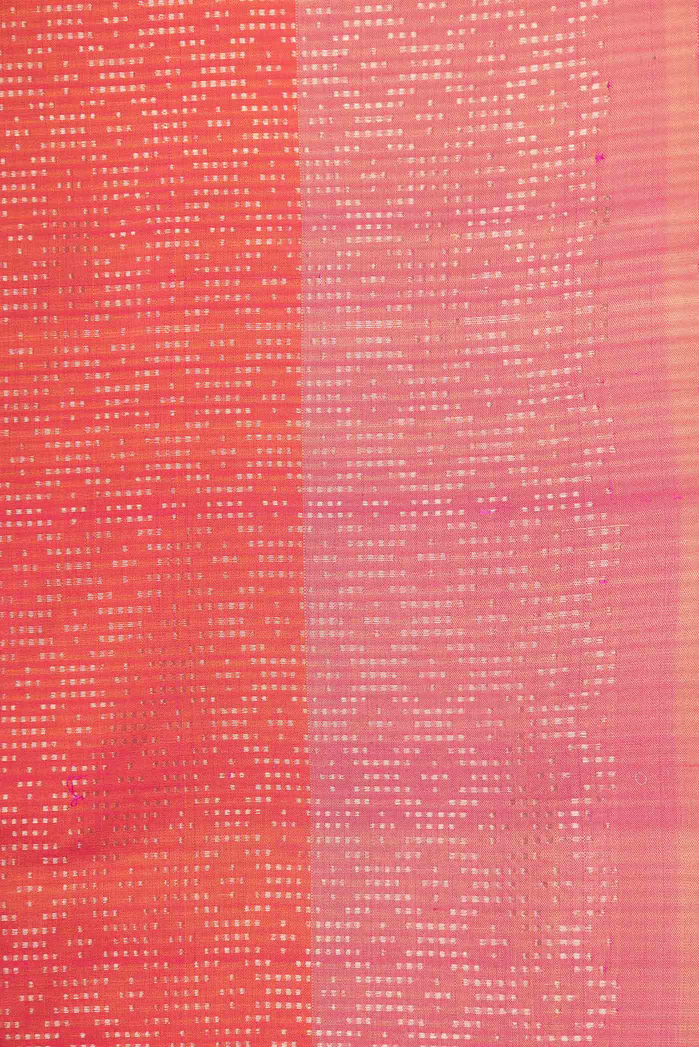 Pink Dual Tone Soft Silk Saree - Image 3