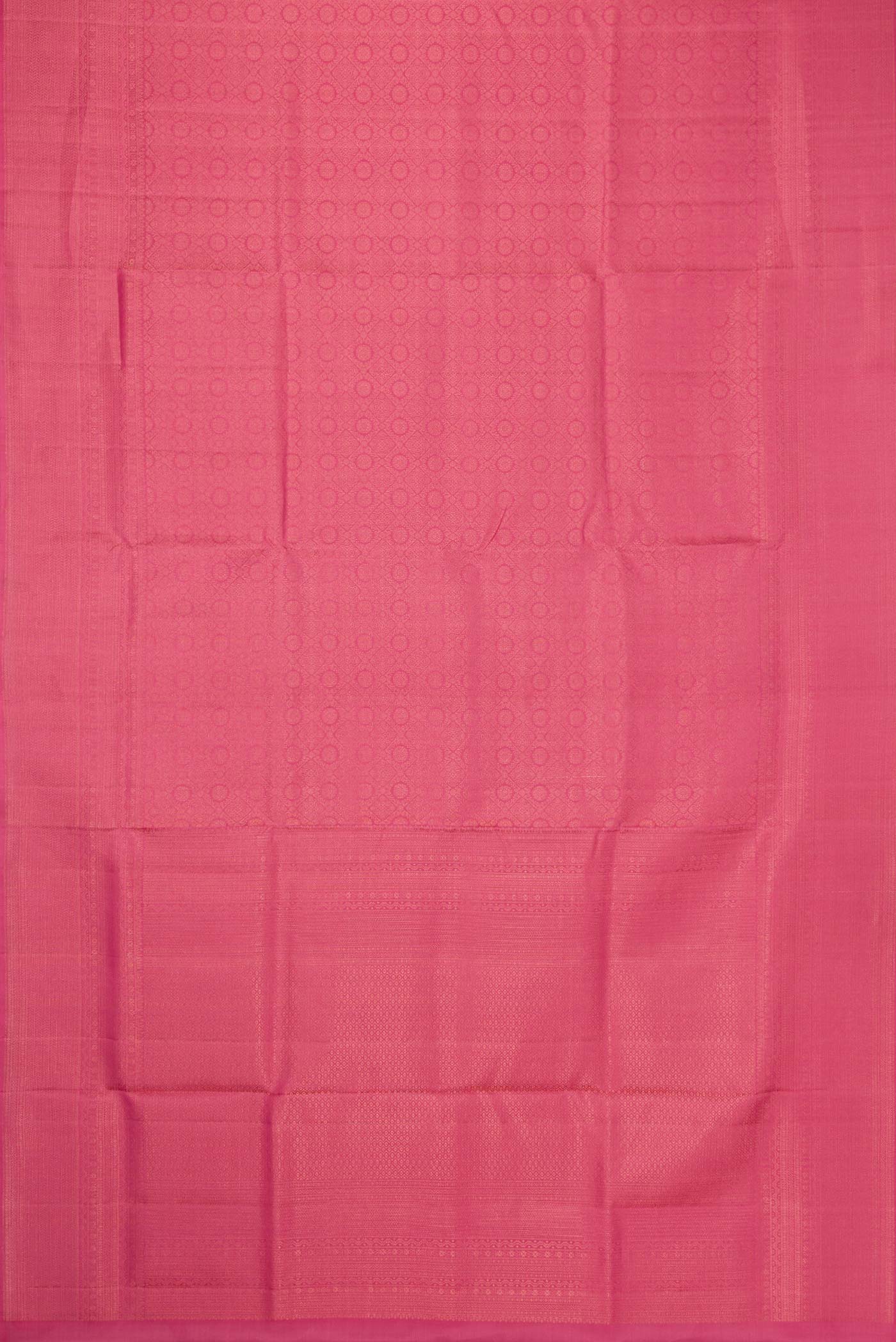 Pink Dual Tone Soft Silk Saree - Image 6
