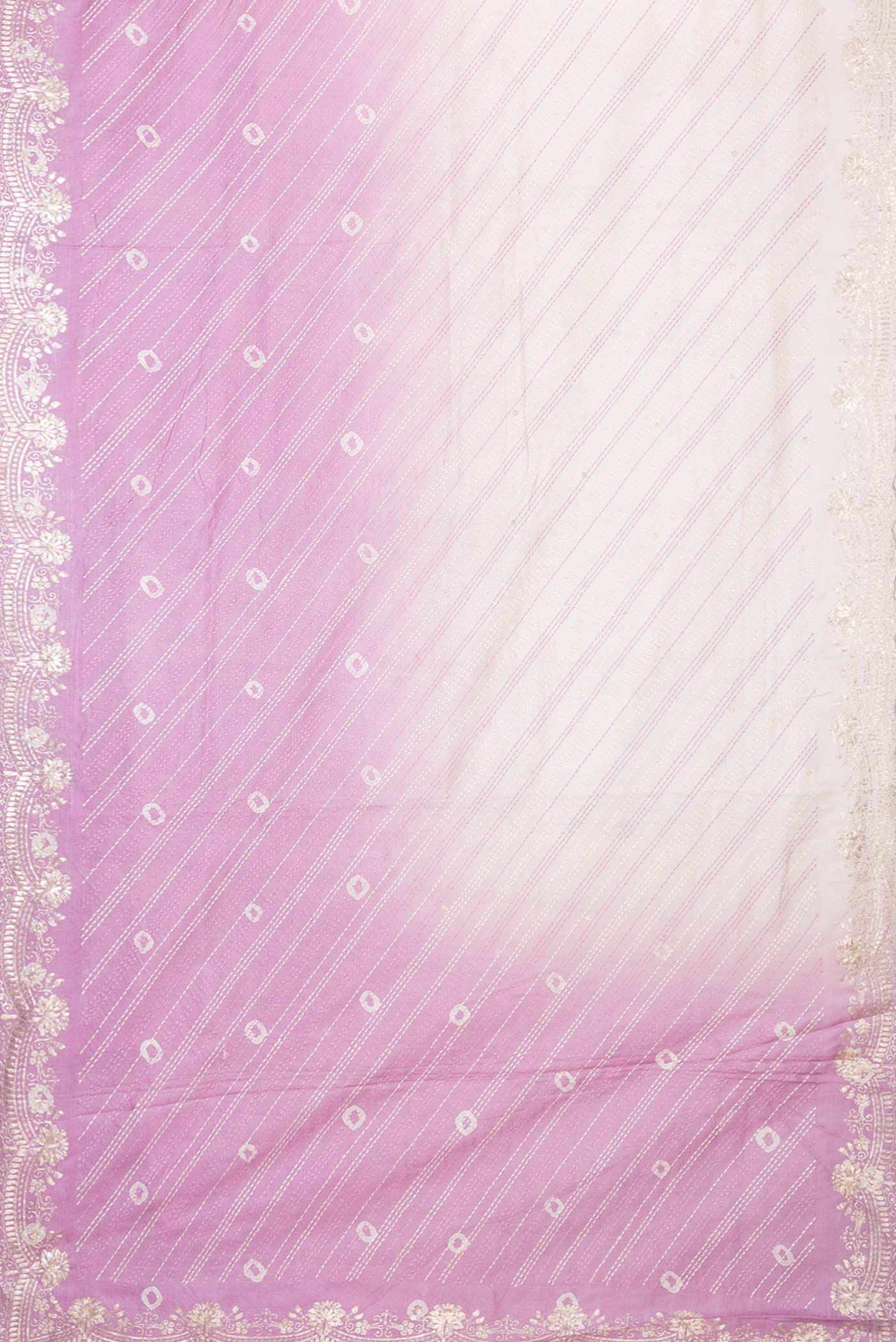 Multi Color Tussar Silk Saree - Image 6