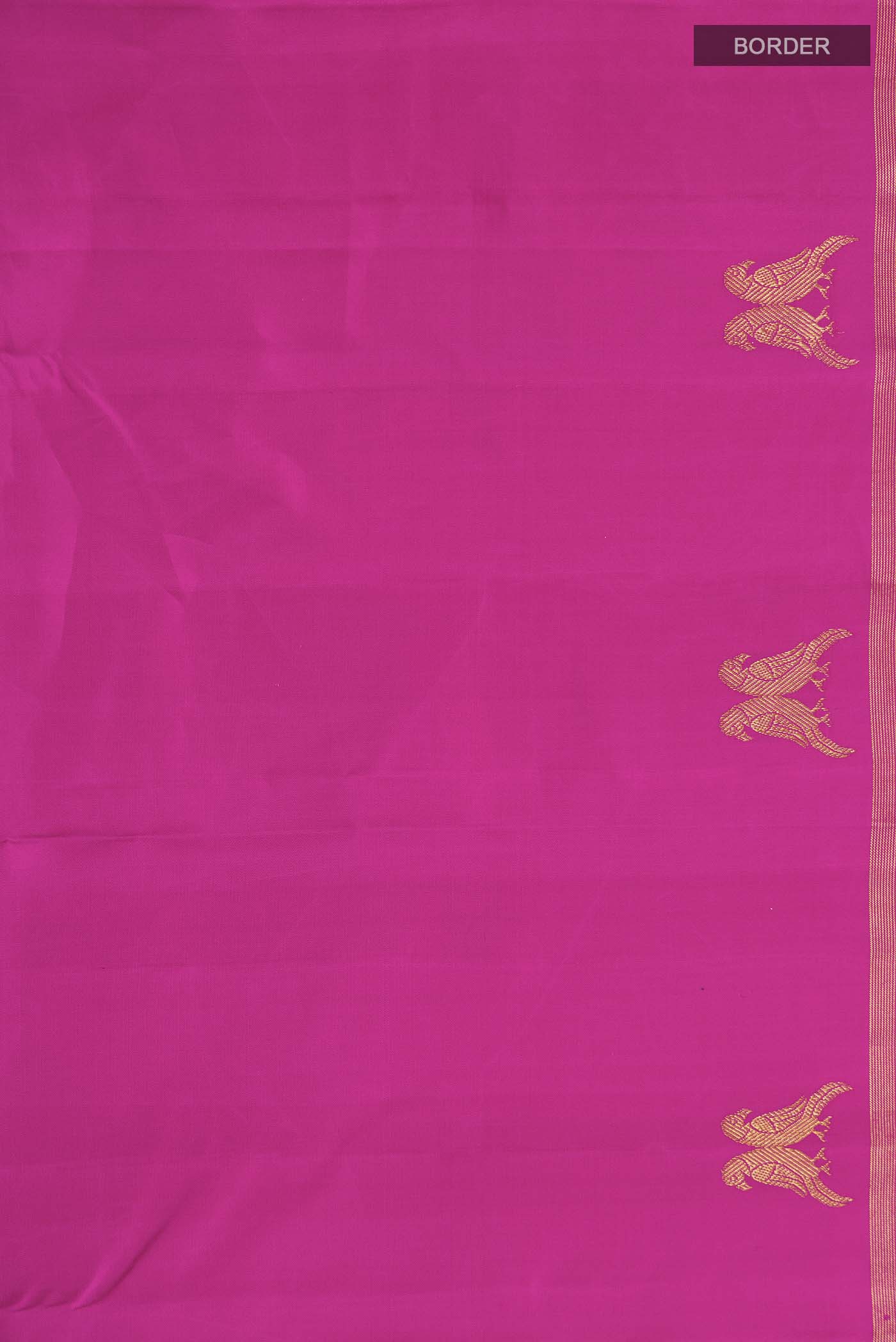 Pink Kanchipuram Silk Saree - Image 3