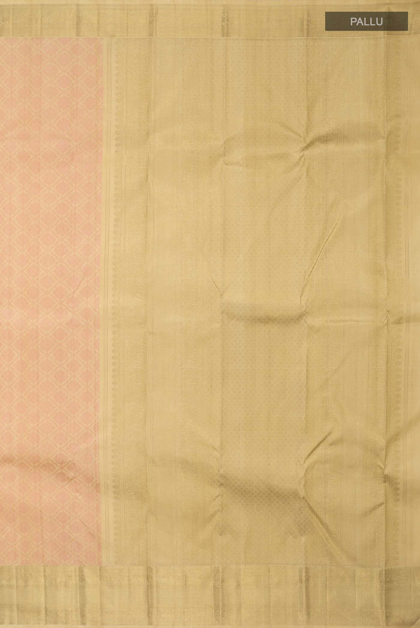 Pink Kanchipuram Silk Saree - Image 7
