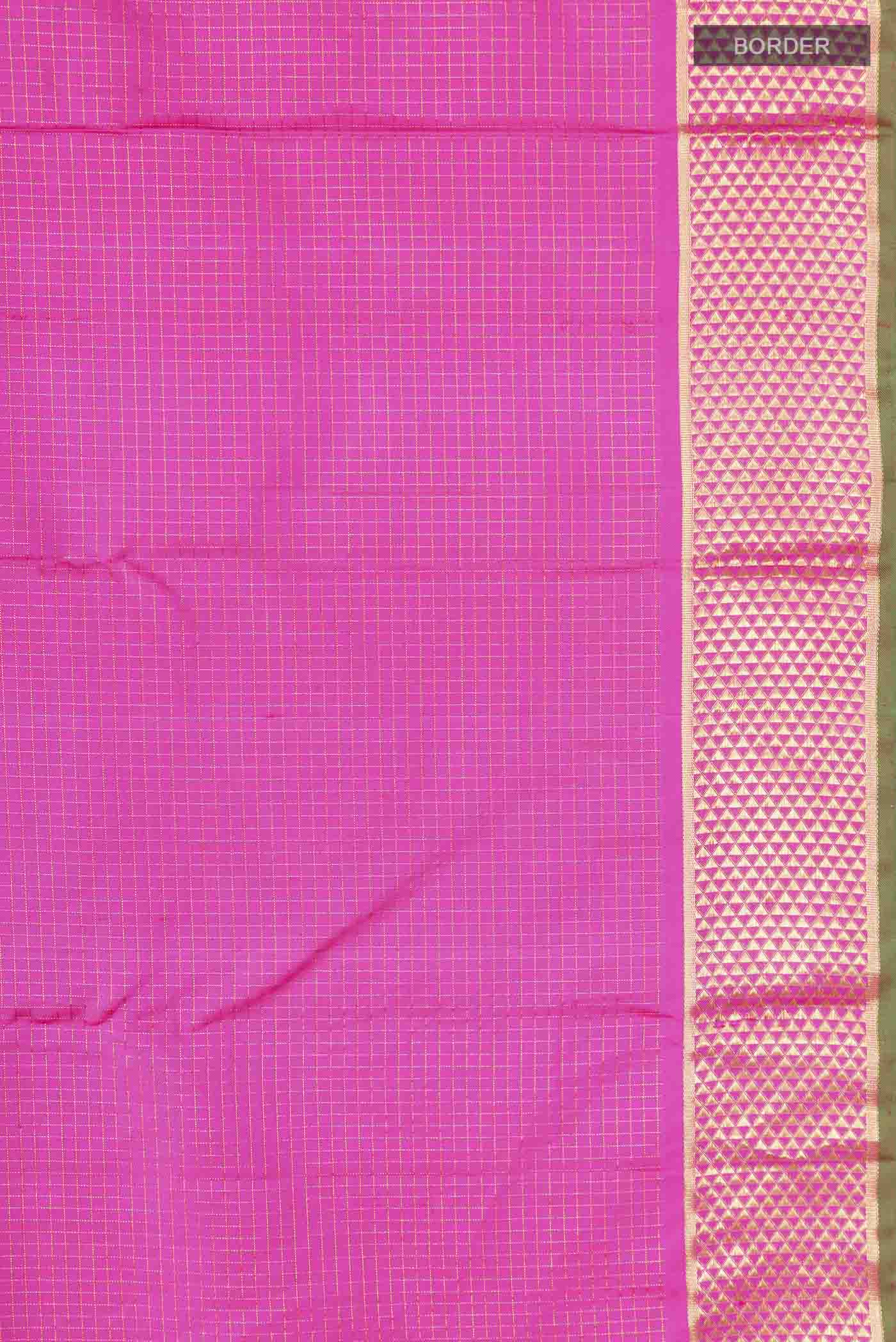 Pink Kanchipuram Silk Saree - Image 3