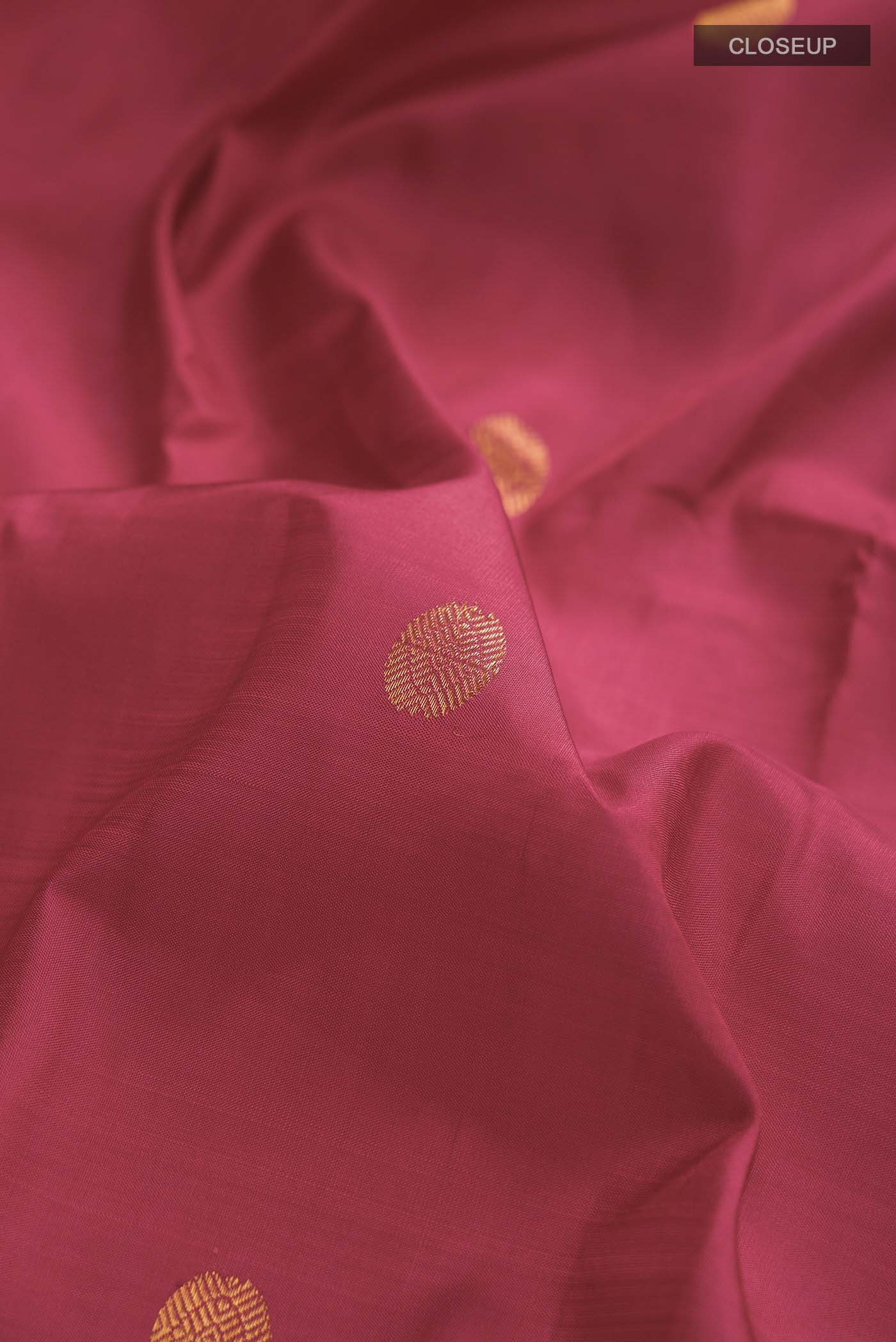 Pink Kanjivaram Silk Saree - Image 2