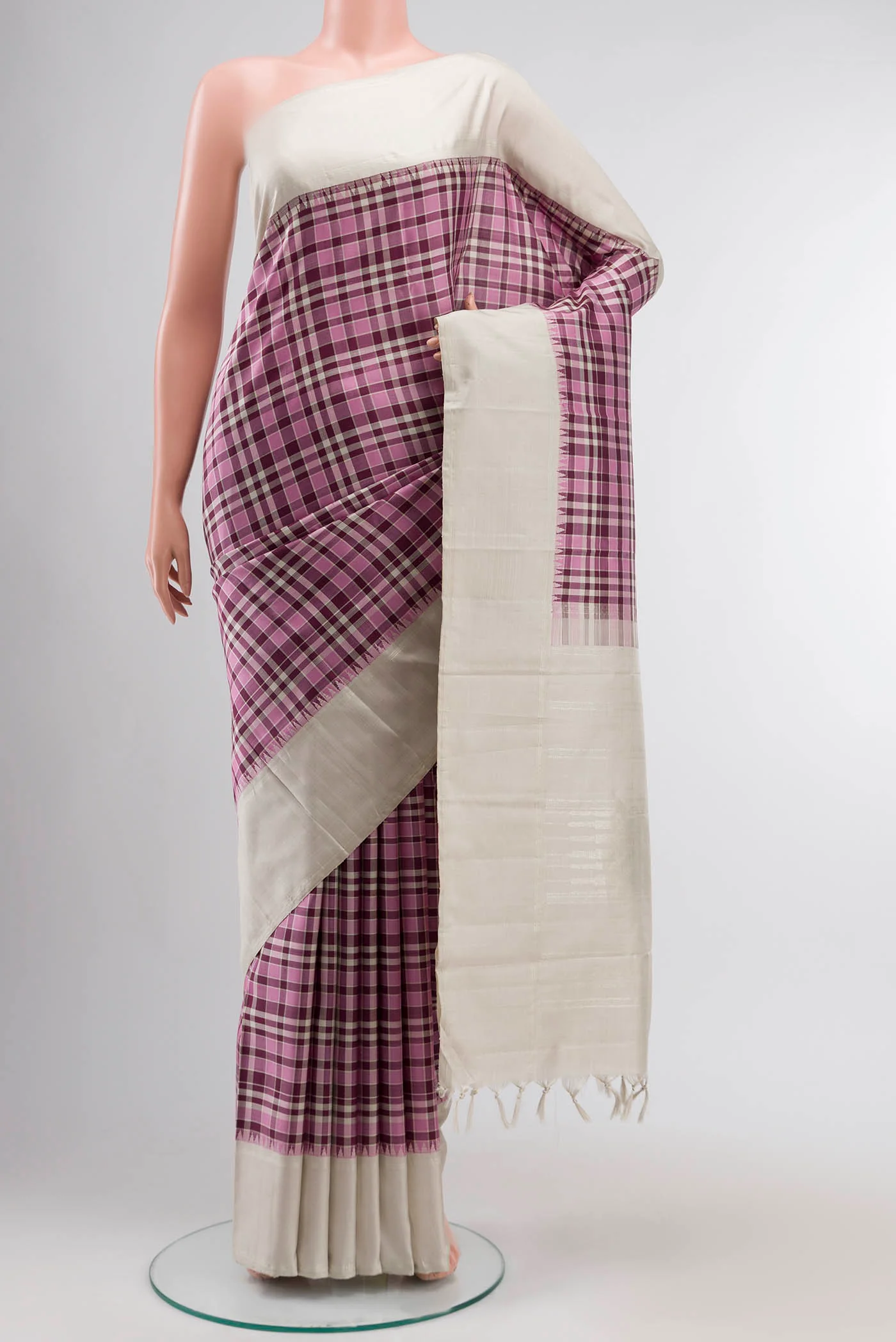 Multi Color Kanjivaram Silk Saree