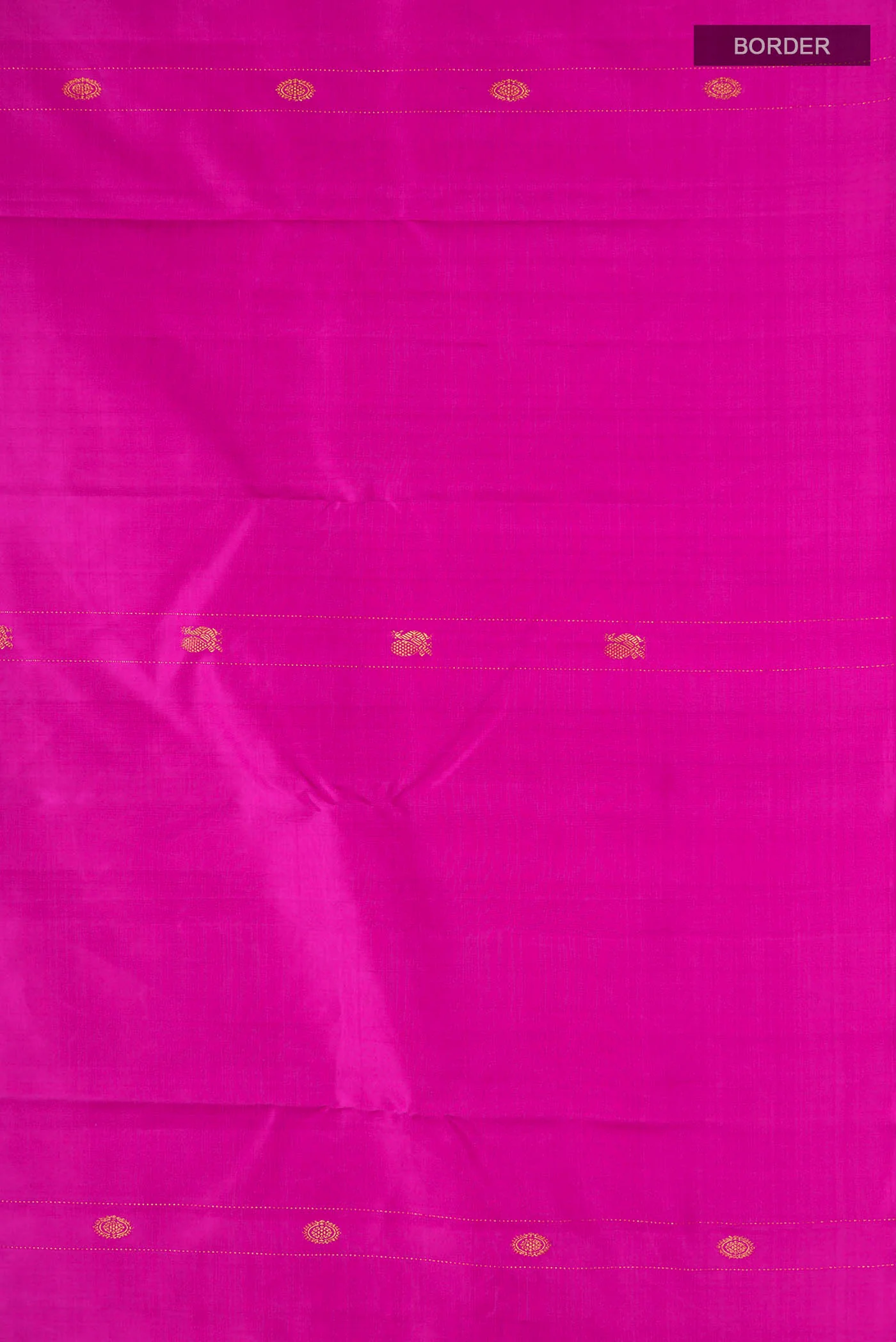 Pink Kanchipuram Silk Saree - Image 3