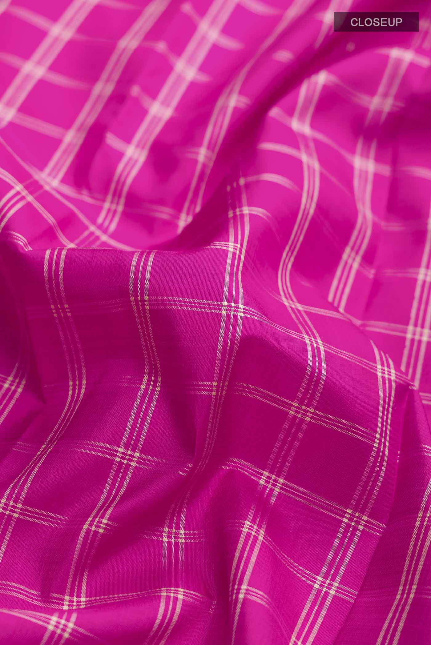 Pink Kanjivaram Silk Saree - Image 2