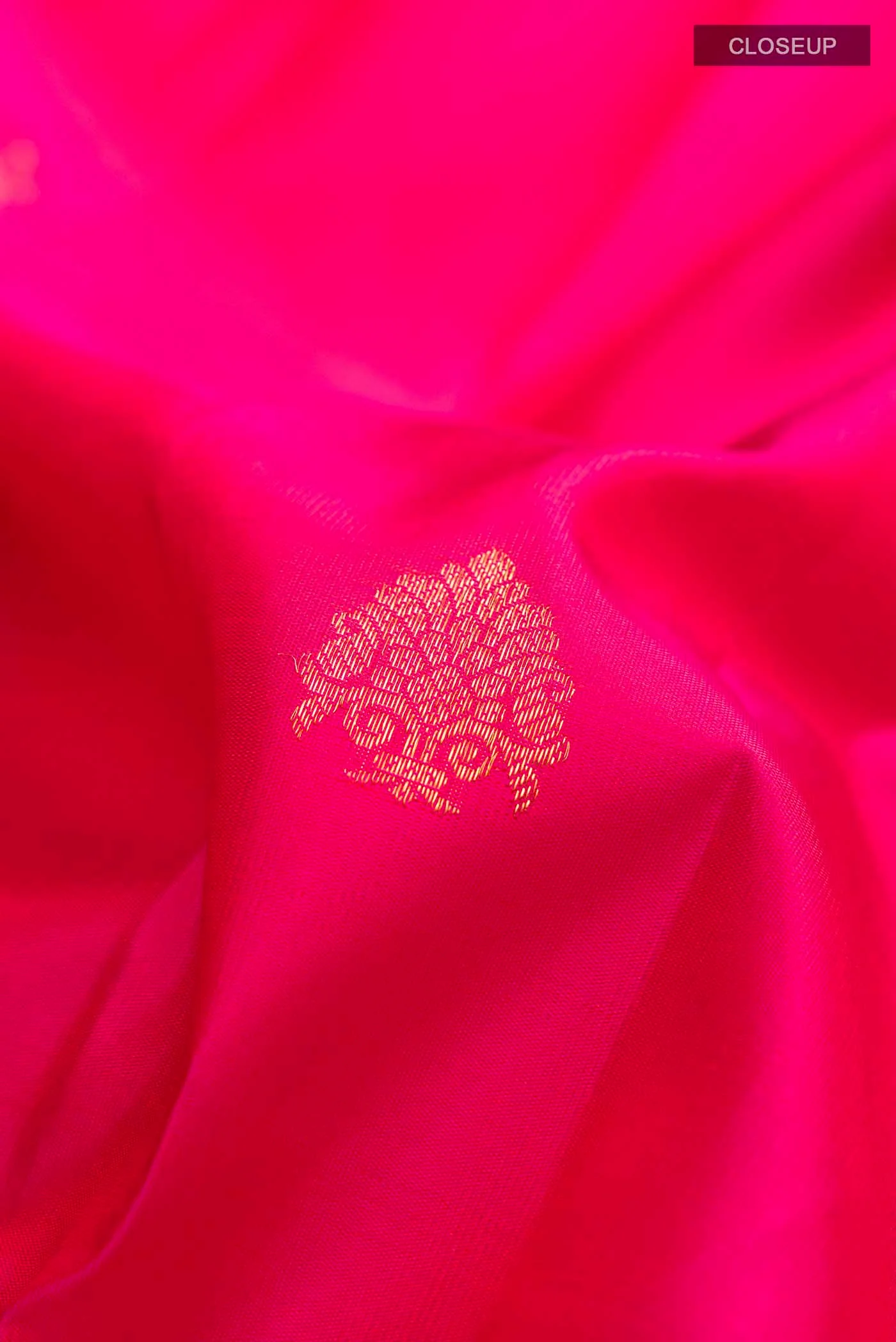 Pink Kanjivaram Silk Saree - Image 2