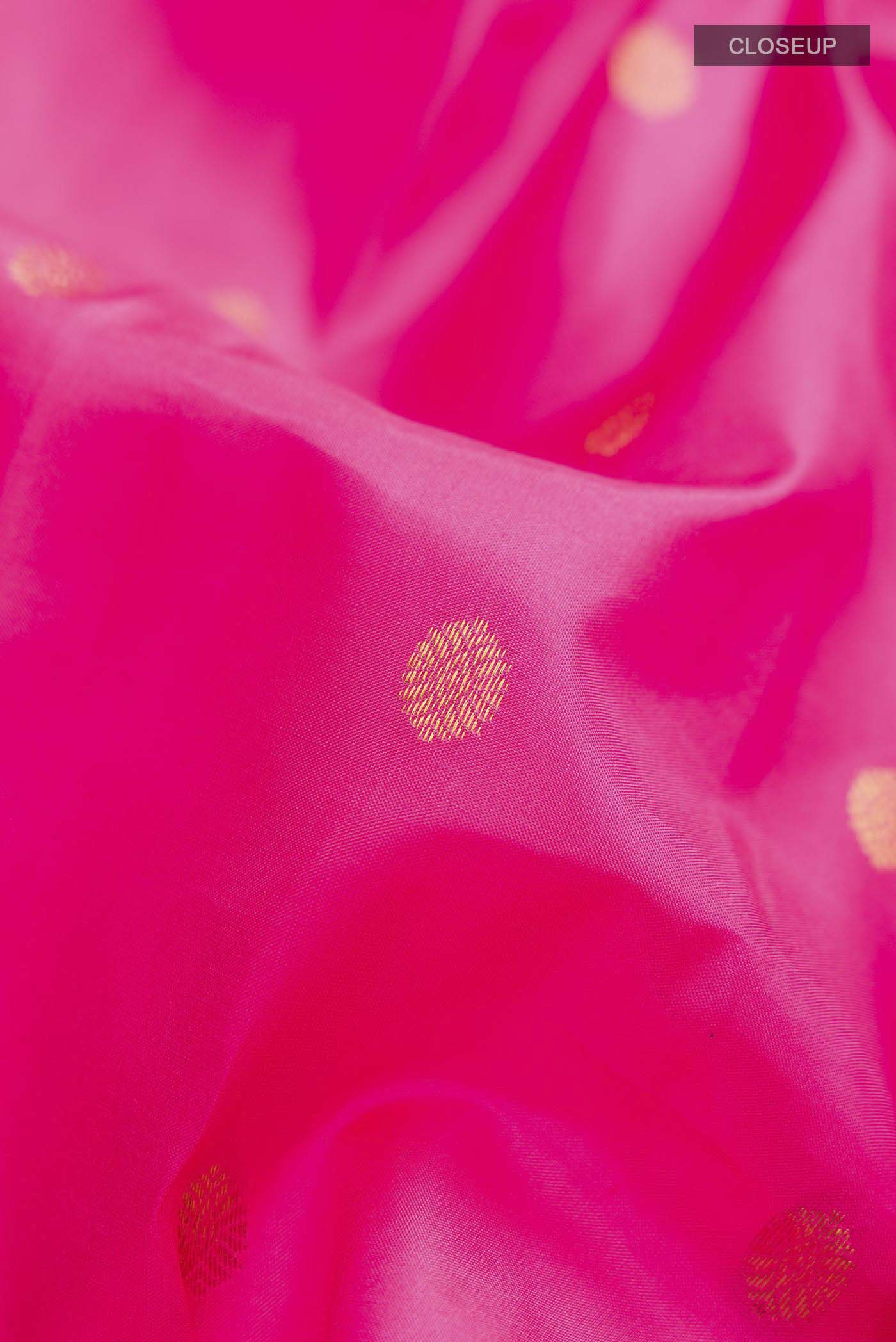 Pink Kanjivaram Silk Saree - Image 2