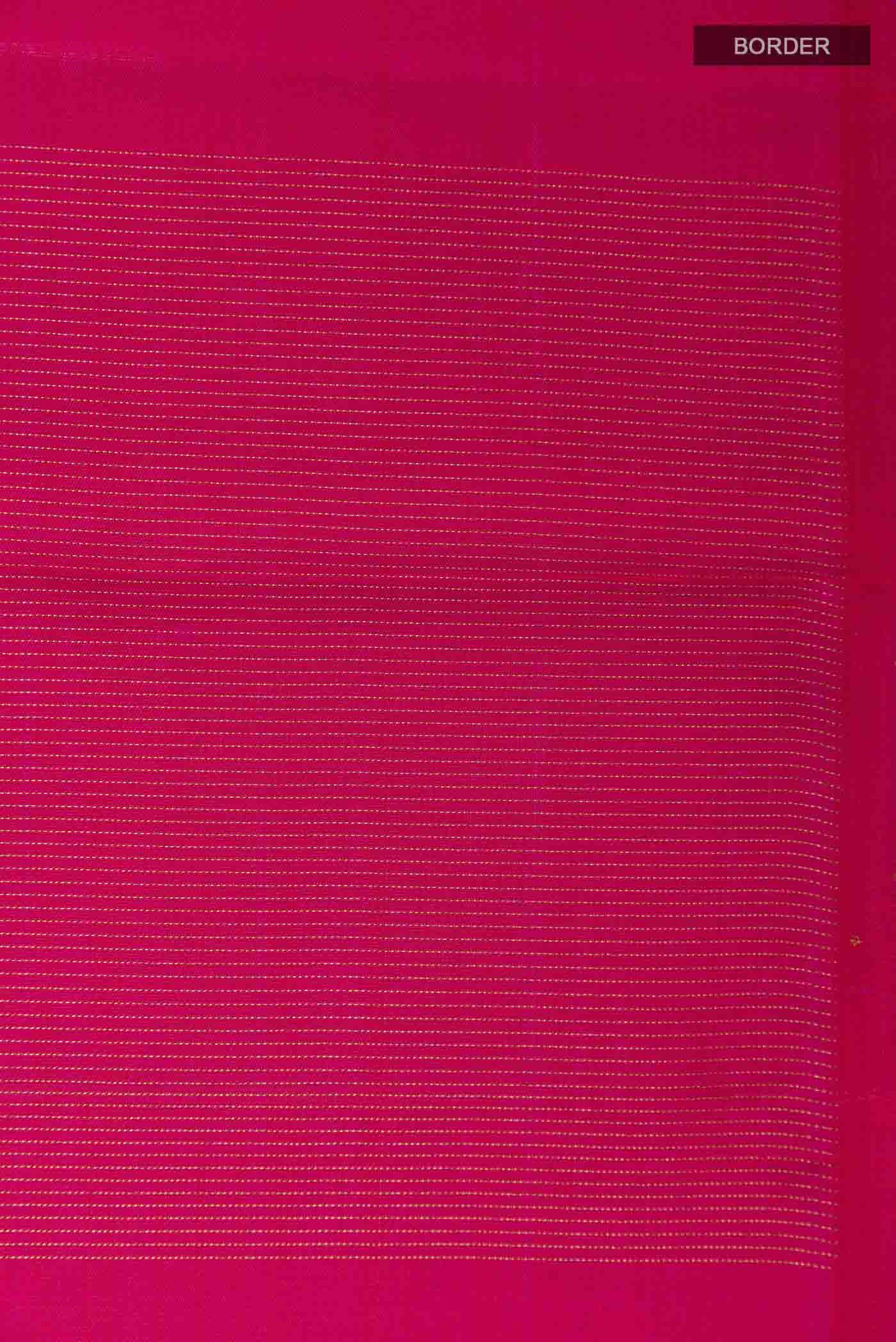 Pink Kanchipuram Silk Saree - Image 3