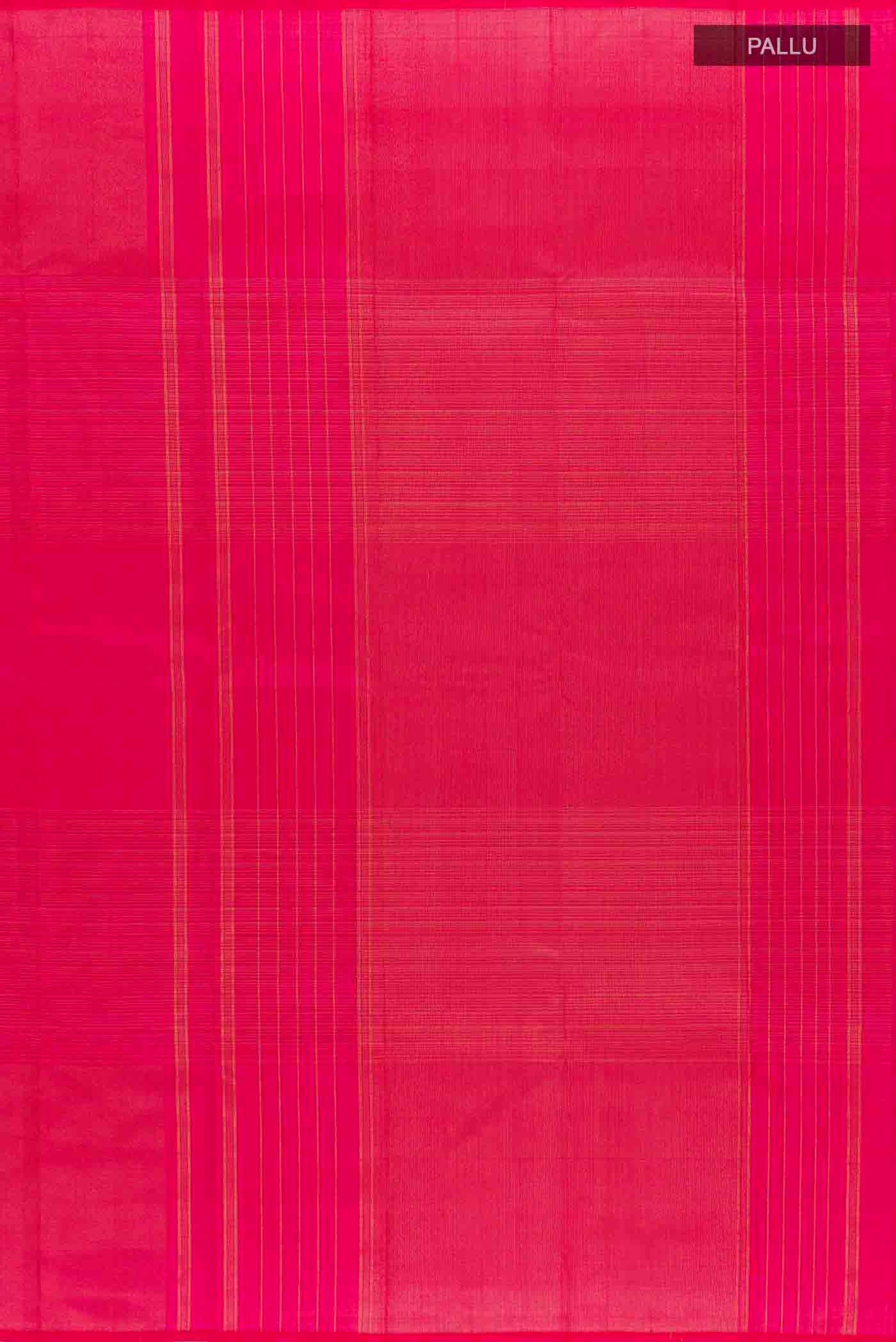 Pink Kanchipuram Silk Saree - Image 7