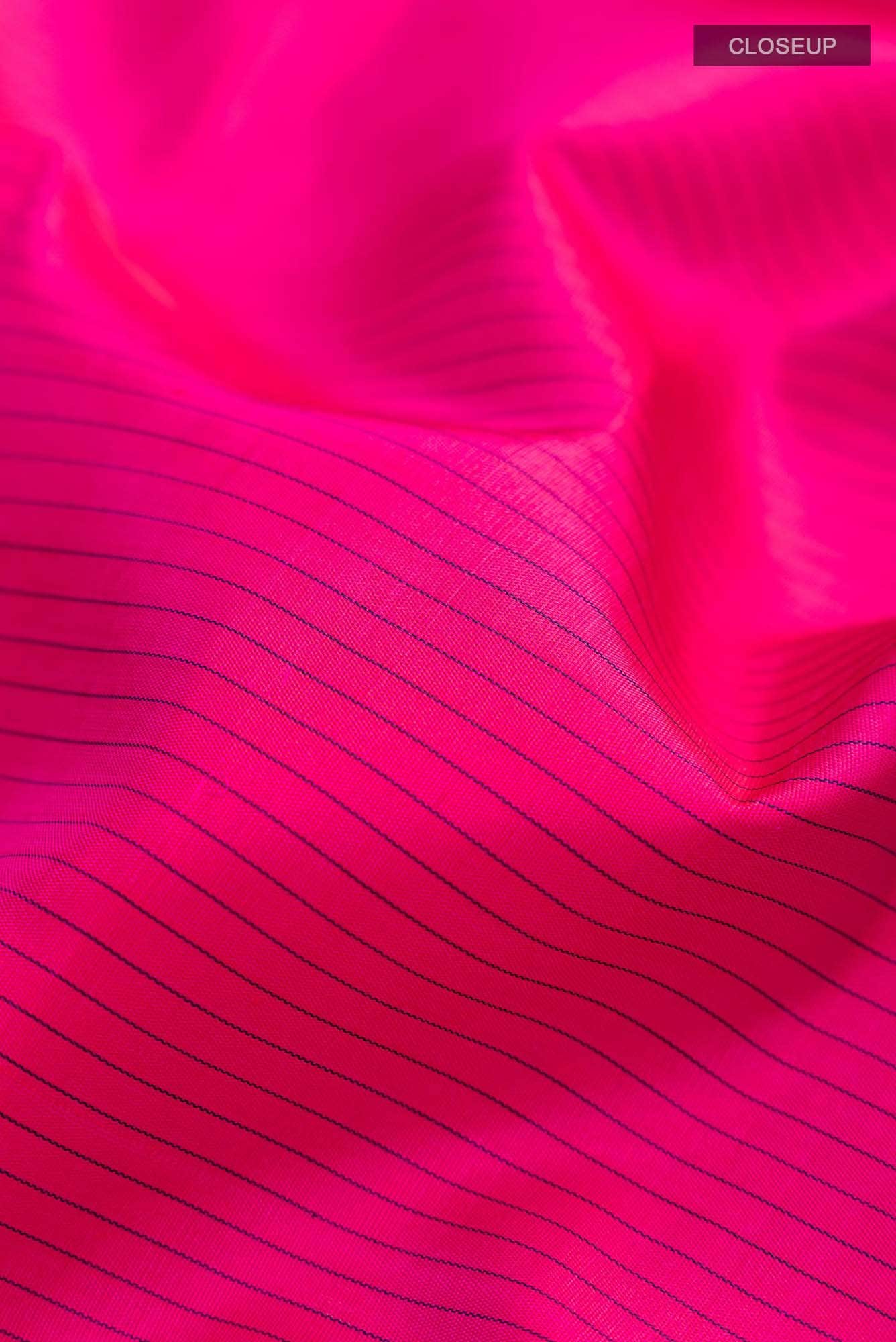Pink Kanchipuram Silk Saree - Image 3