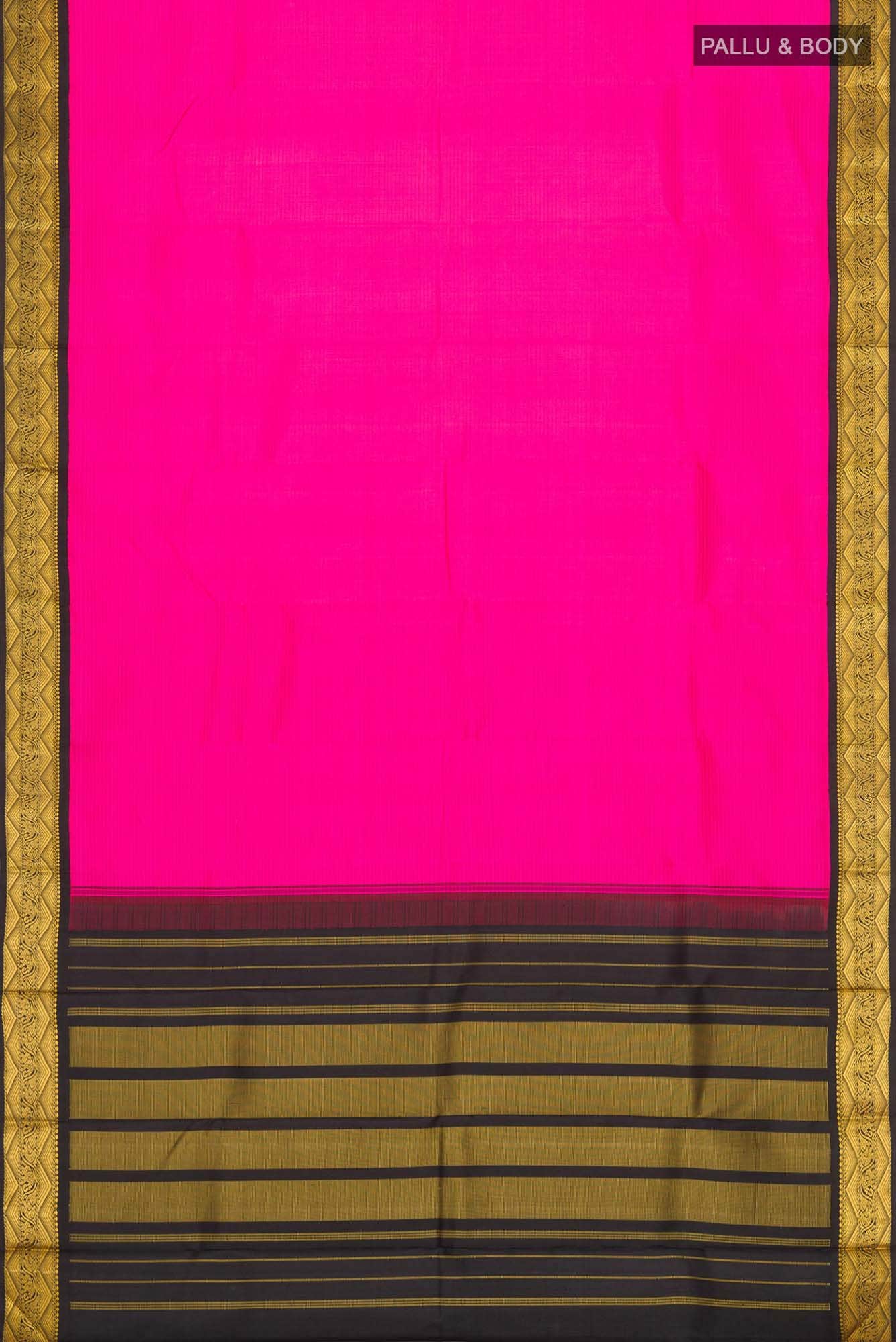 Pink Kanchipuram Silk Saree - Image 4