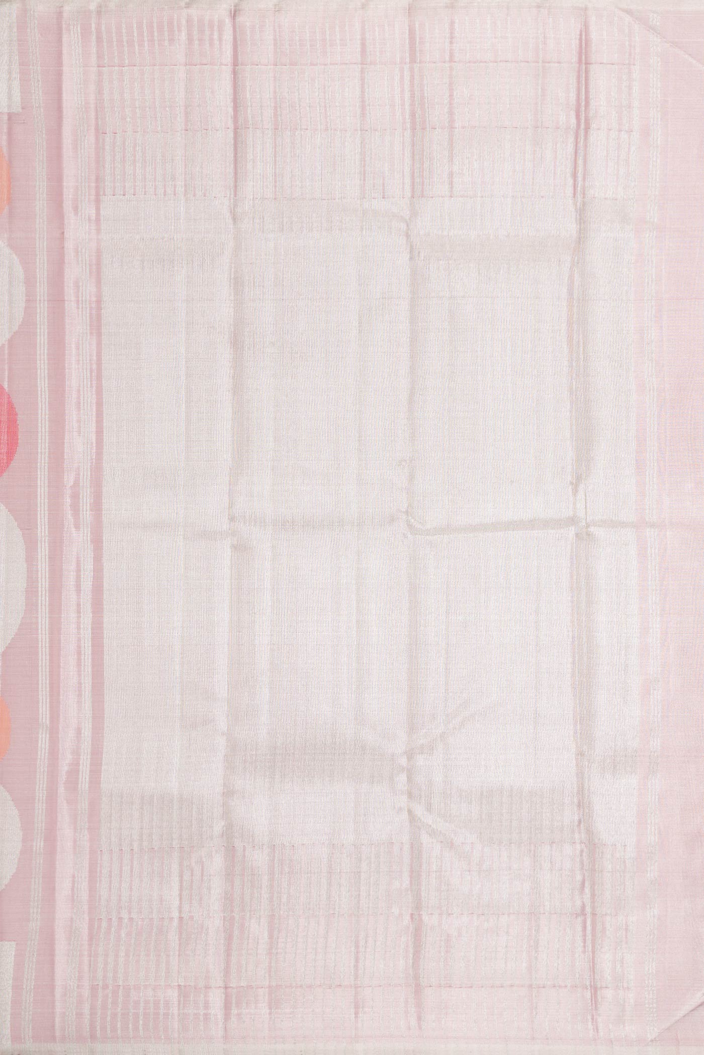 Pink , Maroon and Orange Dual Tone Kanjivaram Silk Saree - Image 7