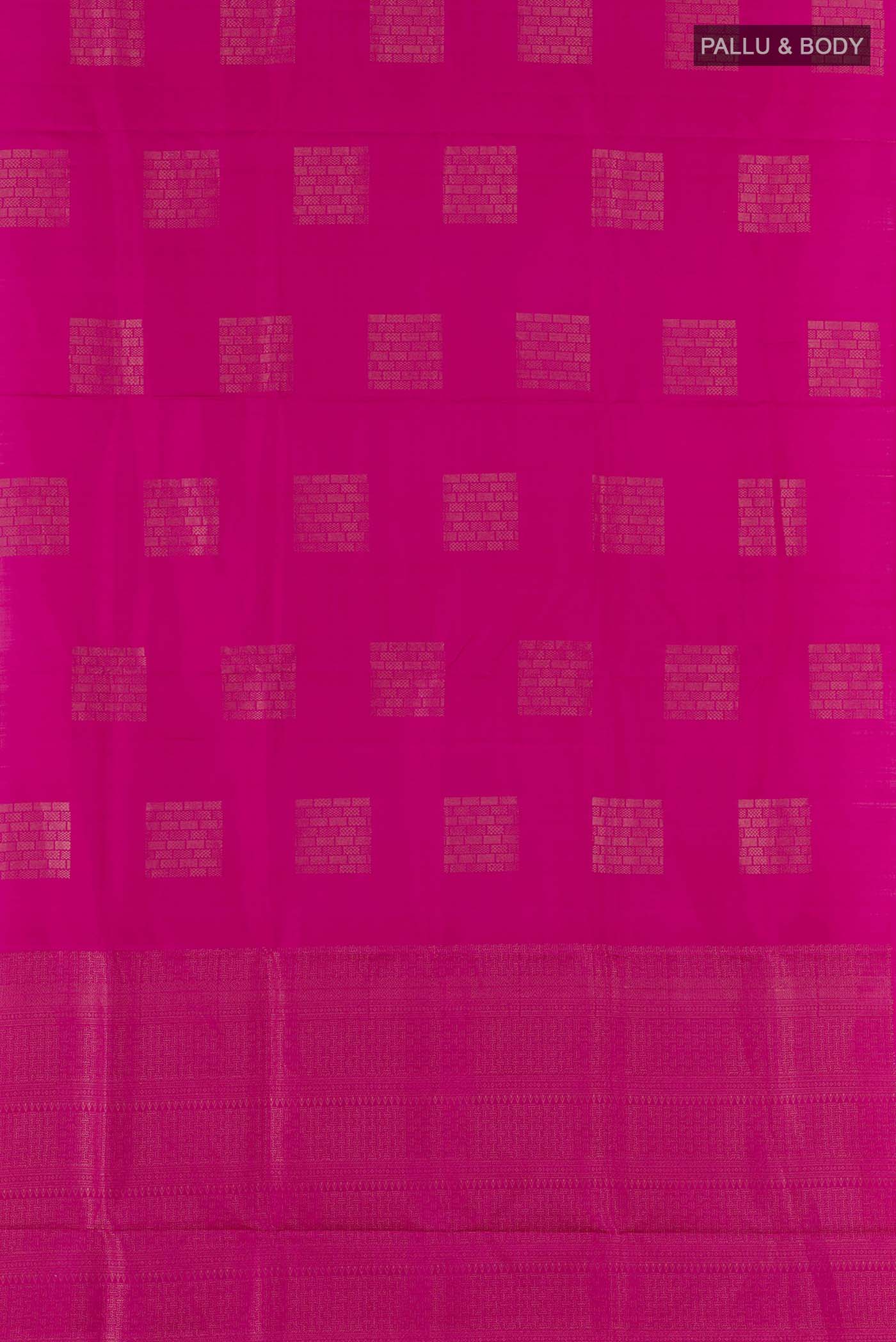 Pink Soft Silk Saree - Image 5