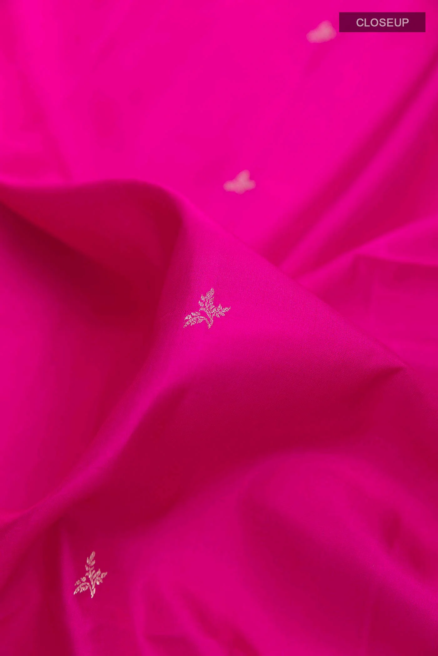 Pink Soft Silk Saree - Image 2