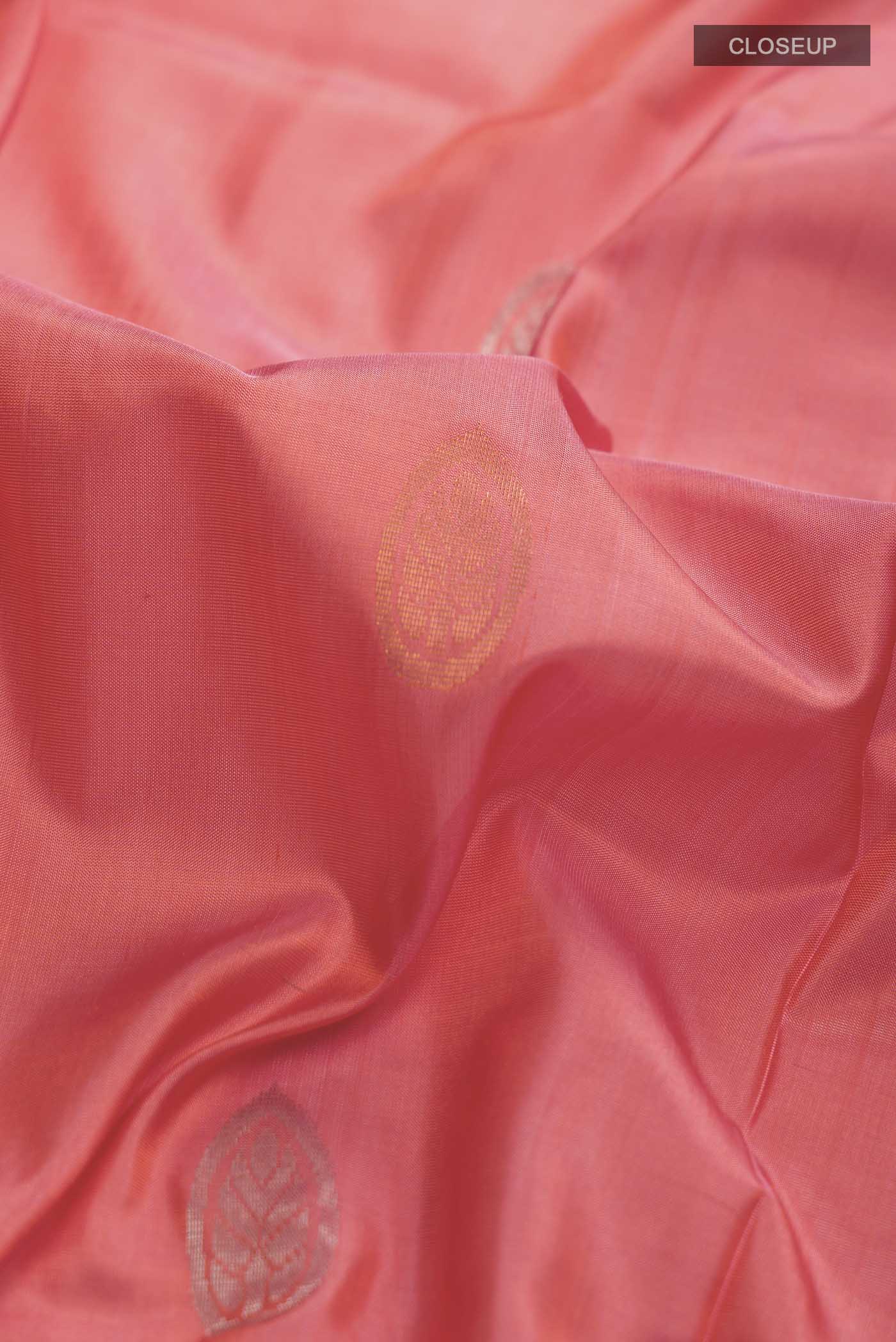 Pink Uppada Silk Saree - Image 2