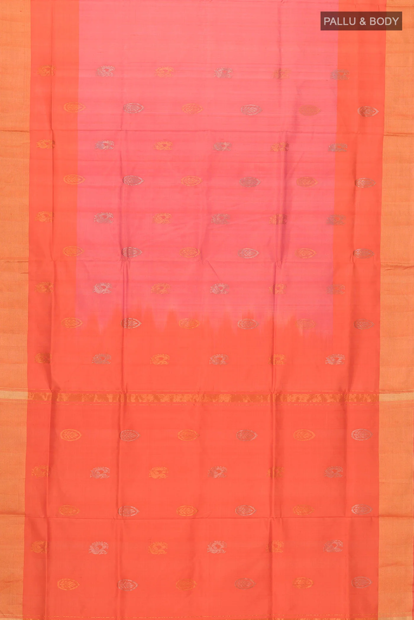Pink Uppada Silk Saree - Image 5
