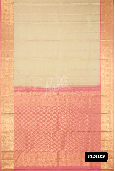 Pista Green Dual Tone Kanchipuram Silk Saree