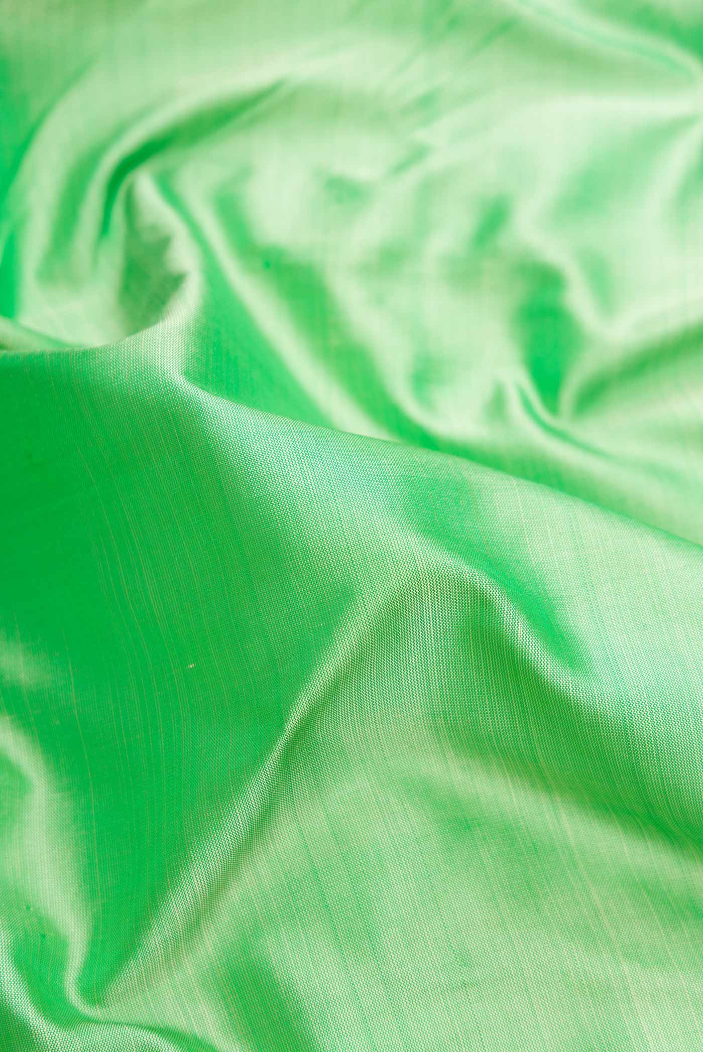 Green Kanjivaram Silk Saree - Image 2