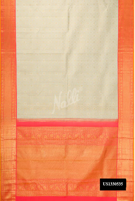 Pista Green Kanchipuram Silk Saree