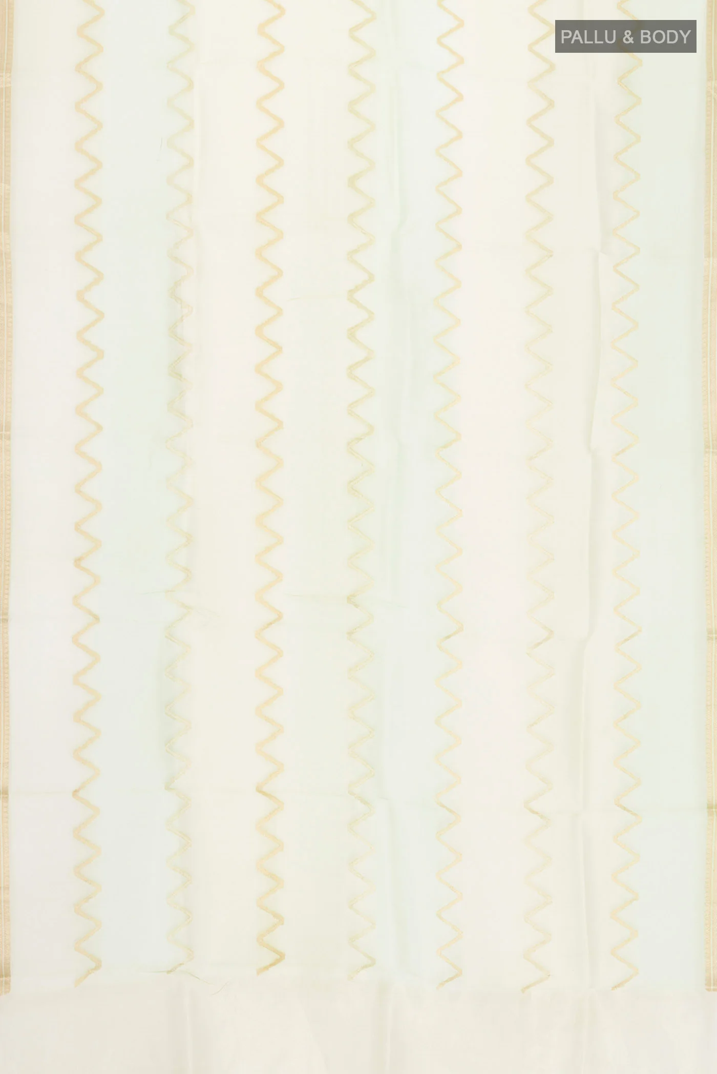 Pista Green Organza Silk Saree - Image 5