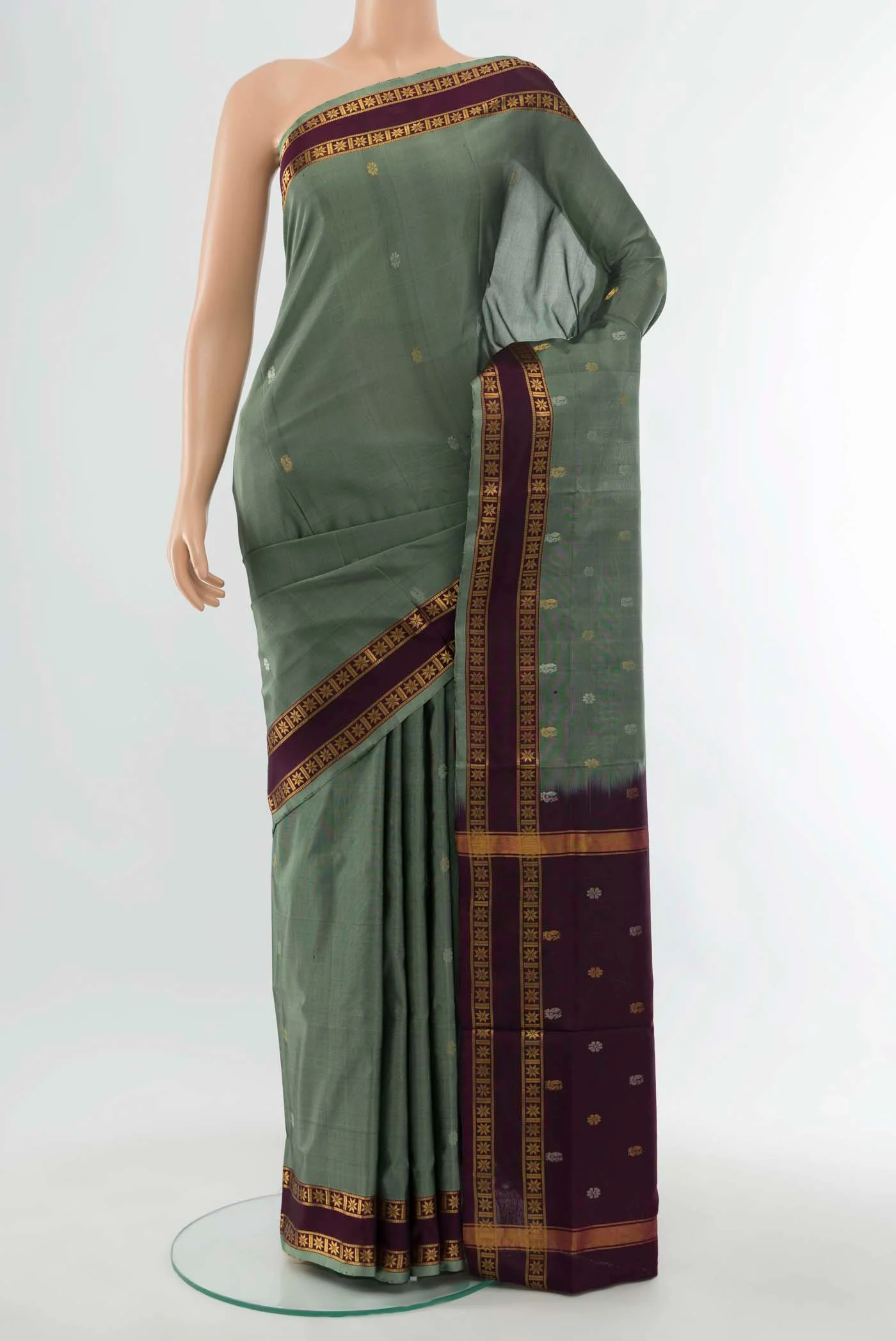 Multi Color Uppada Silk Saree