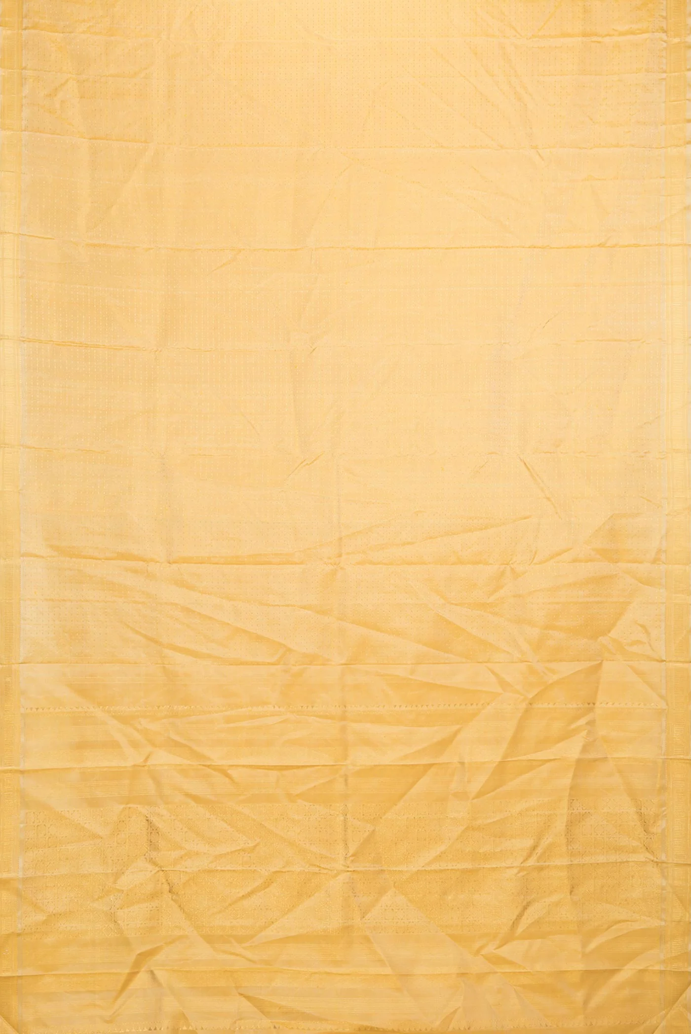Pure Silk Pure Zari Sandal Dual Tone Kanchipuram Saree - Image 6