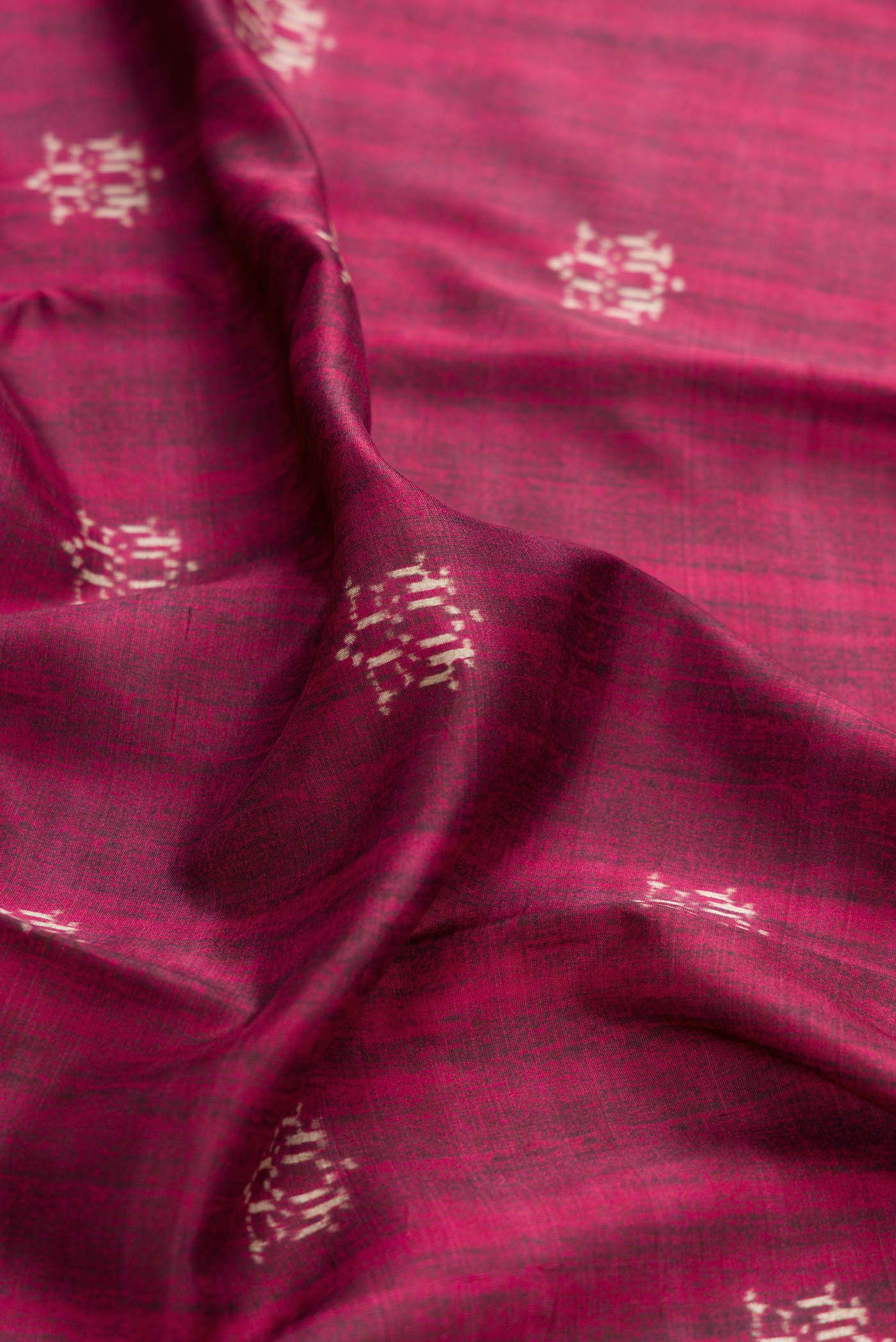 Purple Dual Tone Kanchipuram Silk Saree - Image 2
