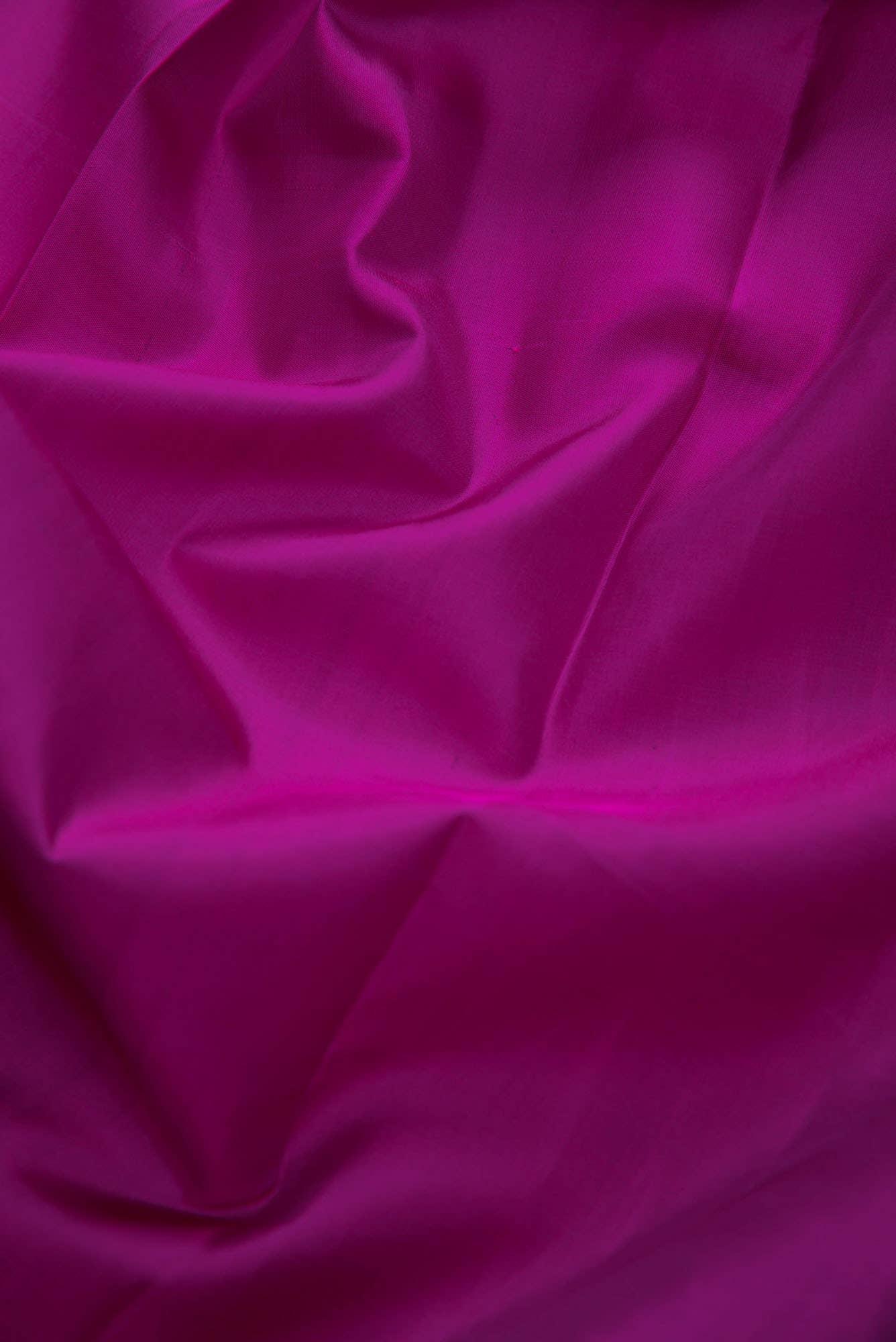 Purple Dual Tone Kanjivaram Silk Saree - Image 3