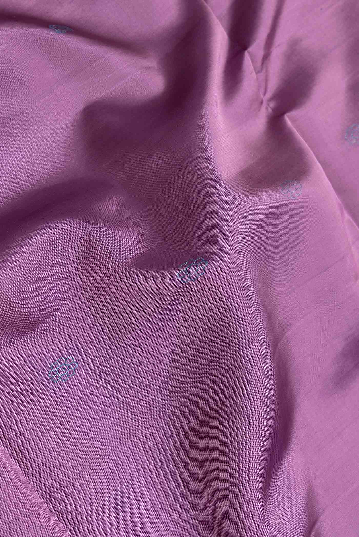 Purple Soft Silk Saree - Image 2