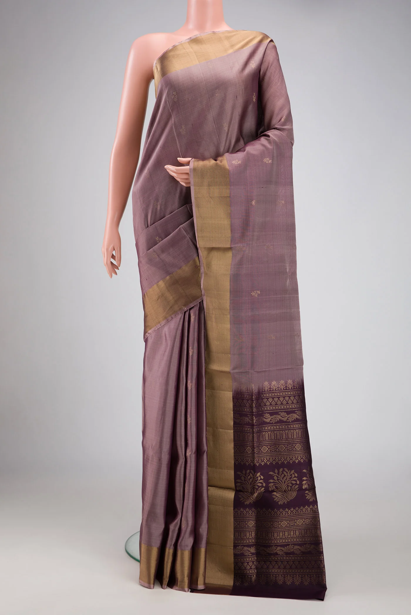 Purple Soft Silk Saree