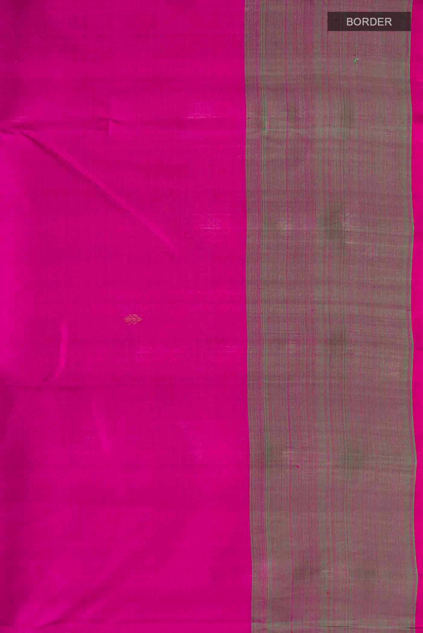 Purple Kanchipuram Silk Saree - Image 3