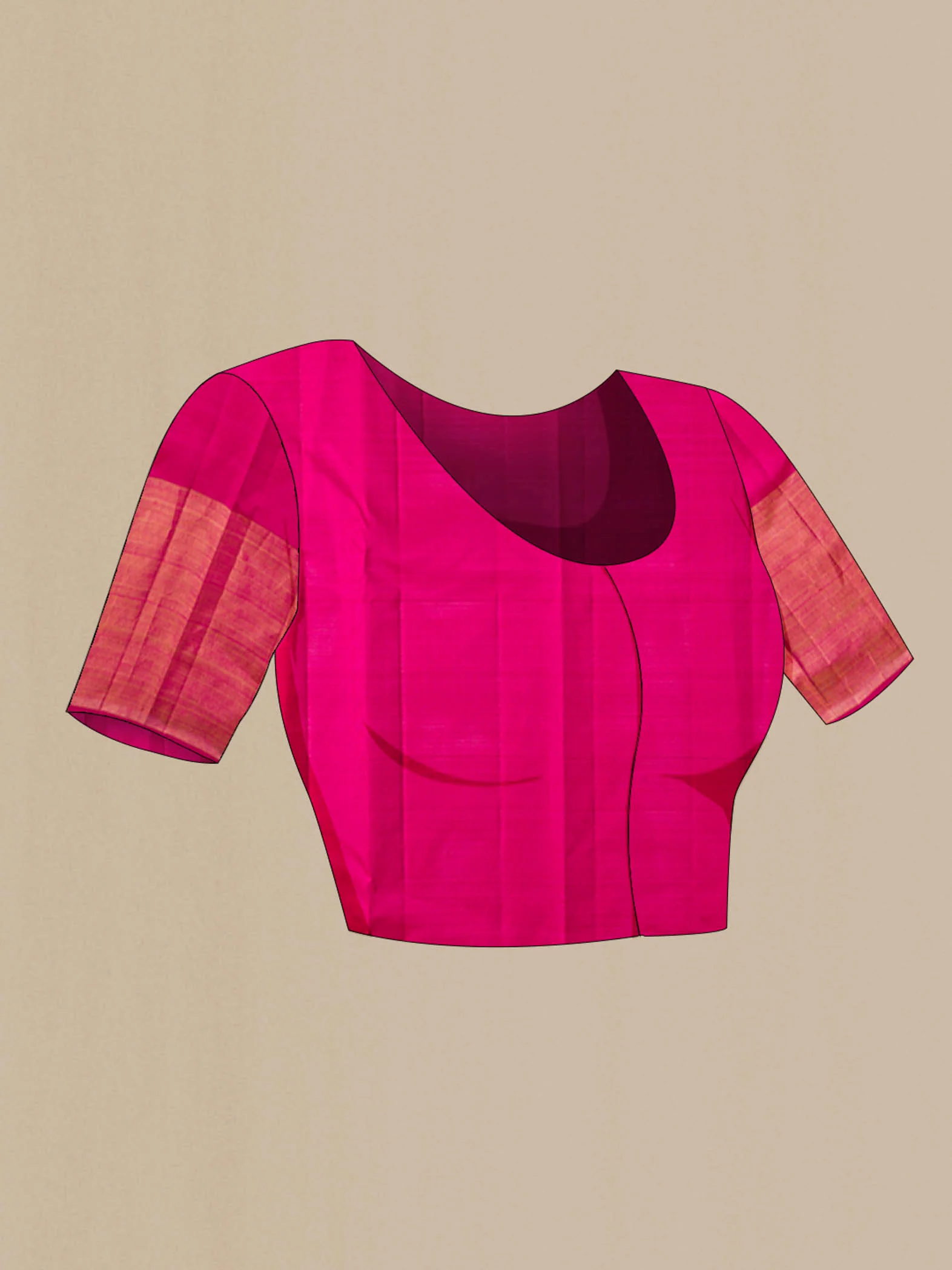 Purple Kanjivaram Silk Saree - Image 5