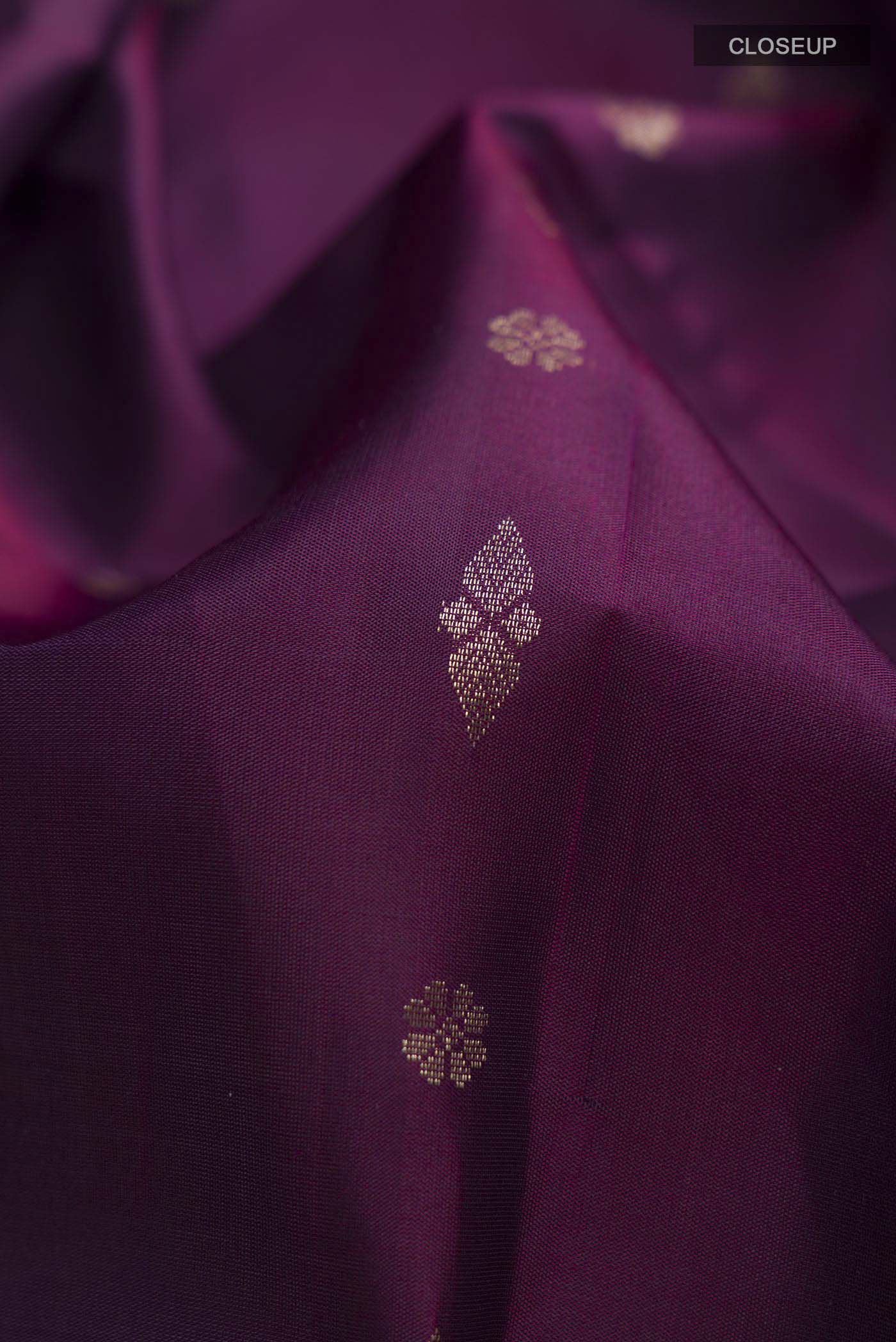 Purple Soft Silk Saree - Image 2