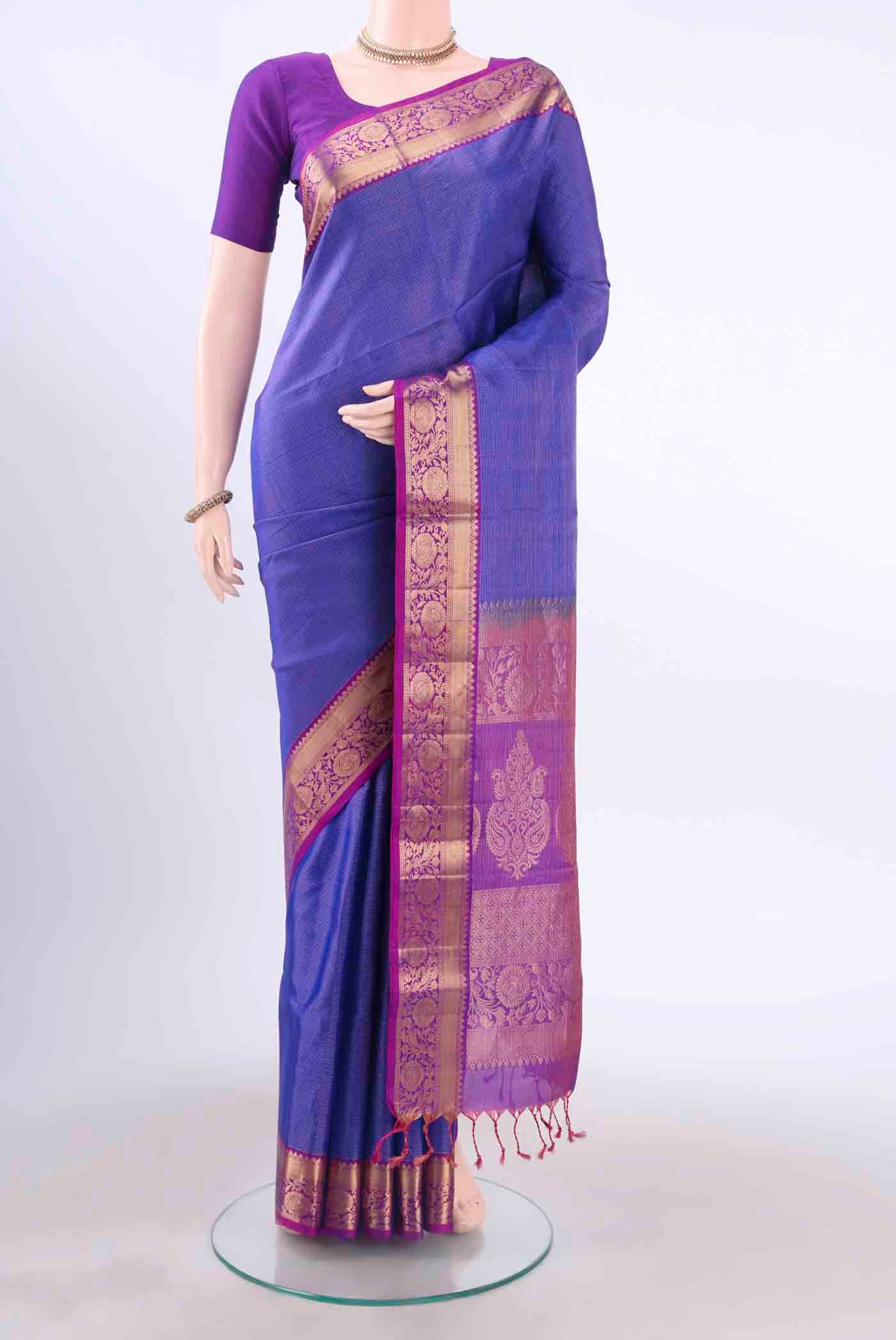 Purple Soft Silk Saree