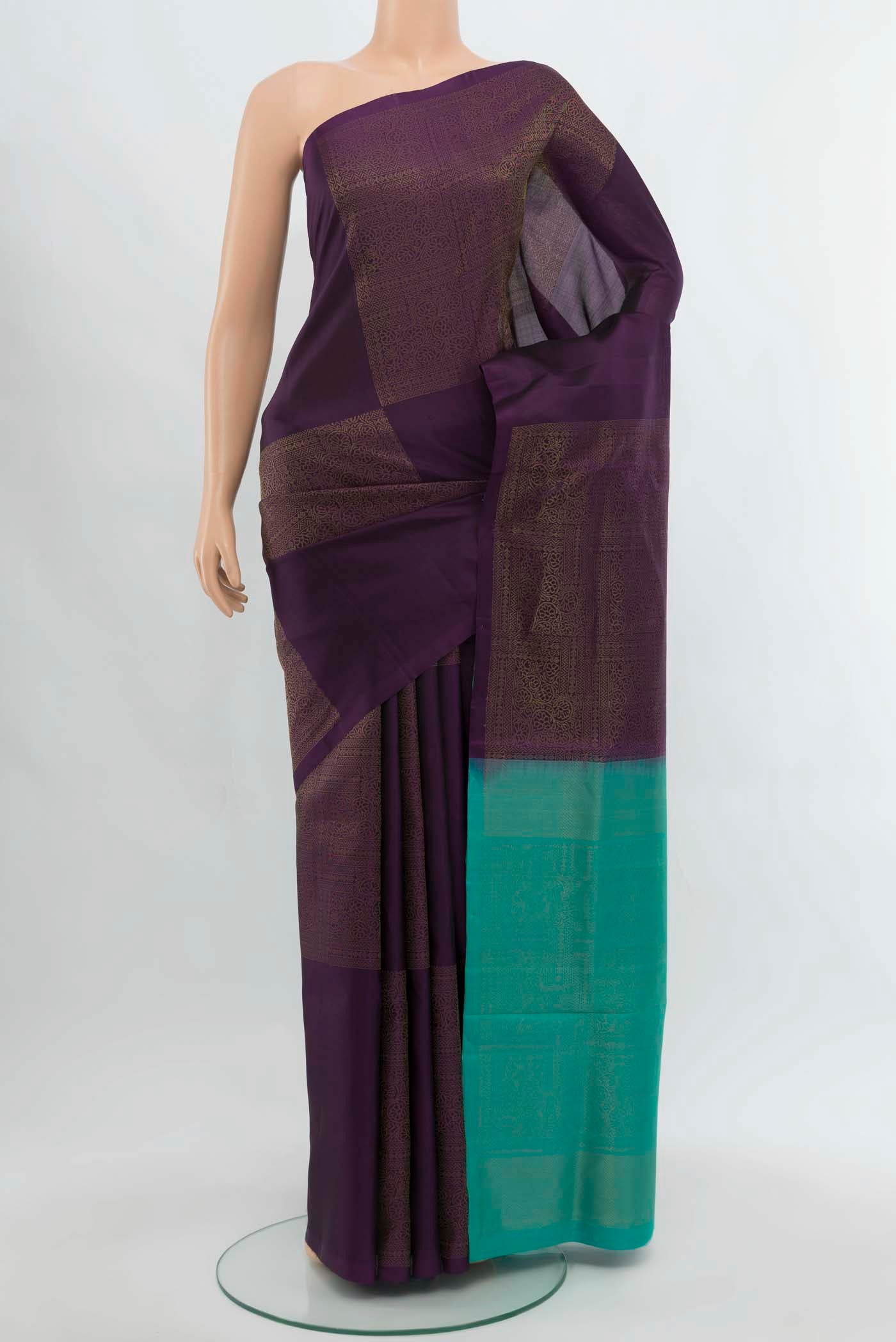 Purple Soft Silk Saree
