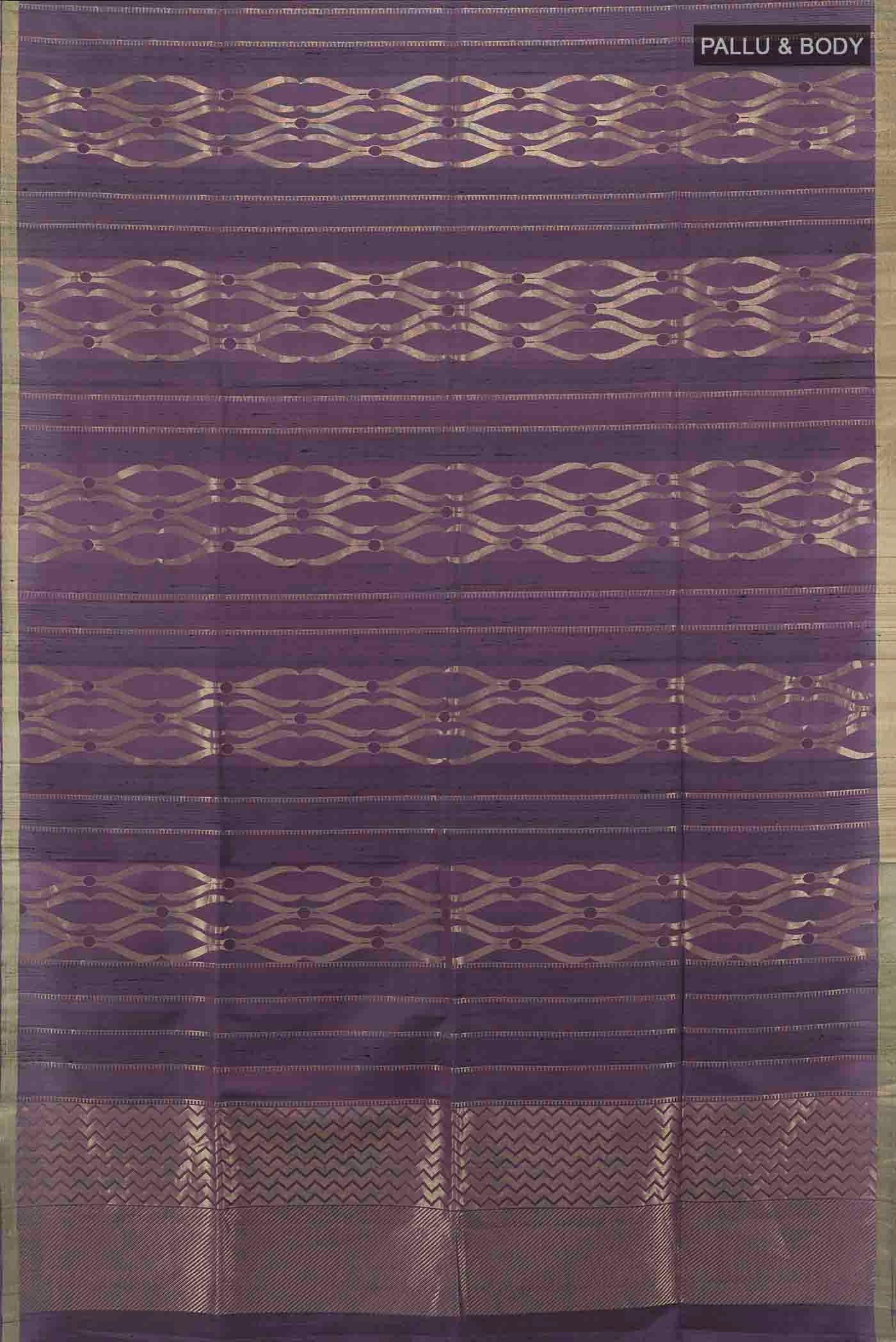 Violet Soft Silk Saree - Image 5
