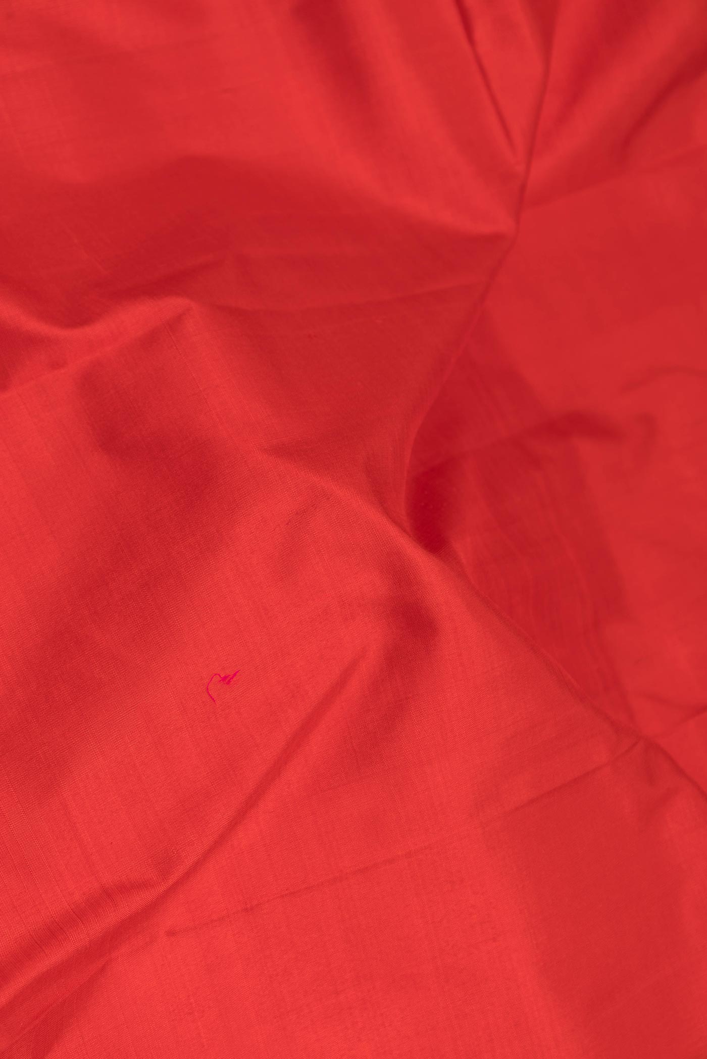 Red Dual Tone Kanchipuram Saree - Image 2
