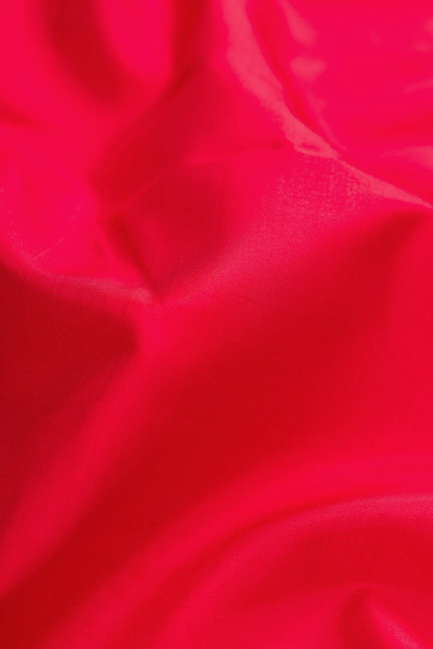 Red Dual Tone Kanjivaram Silk Saree - Image 2