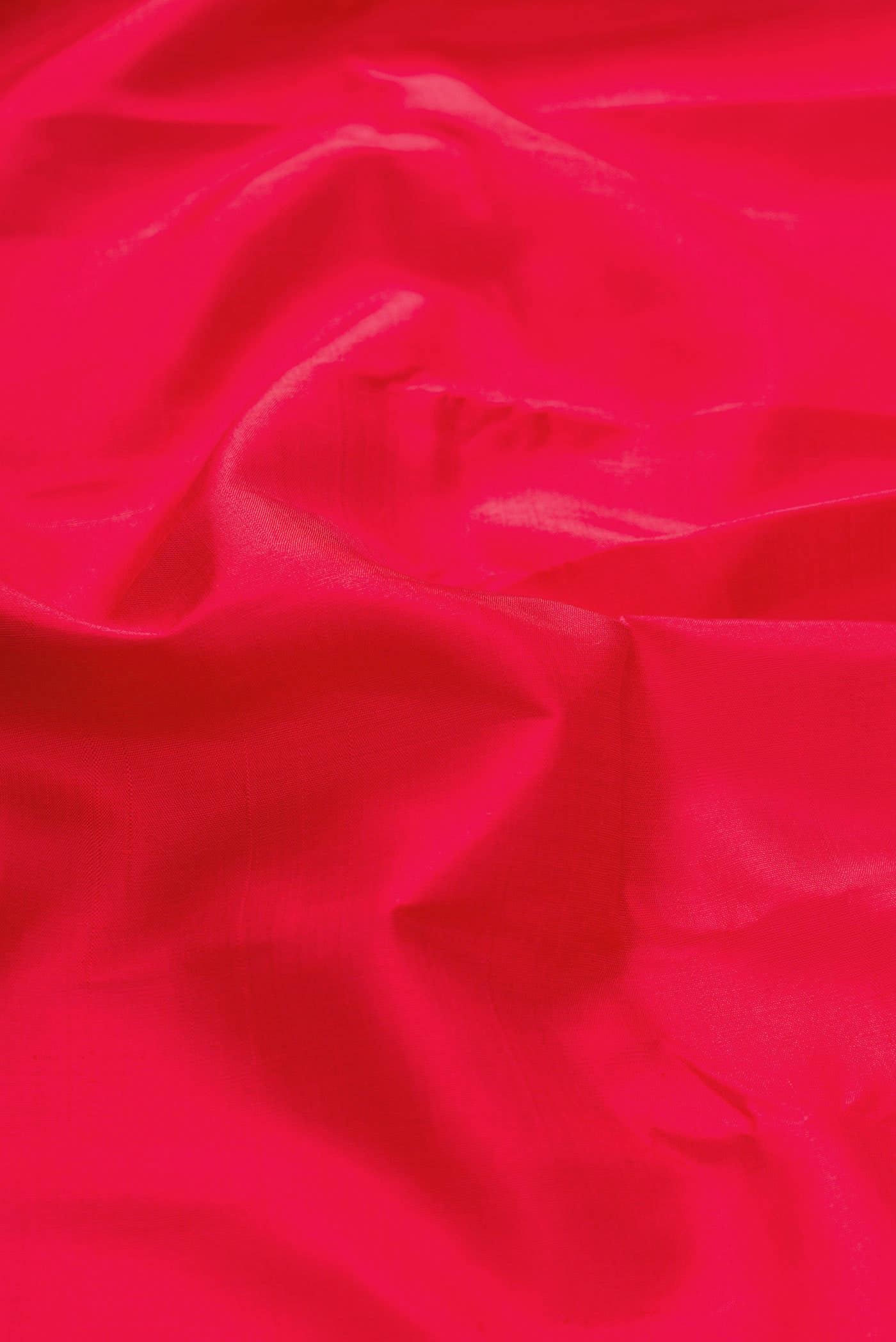 Pure Silk Pure Zari Red Dual Tone Kanchipuram Saree - Image 3