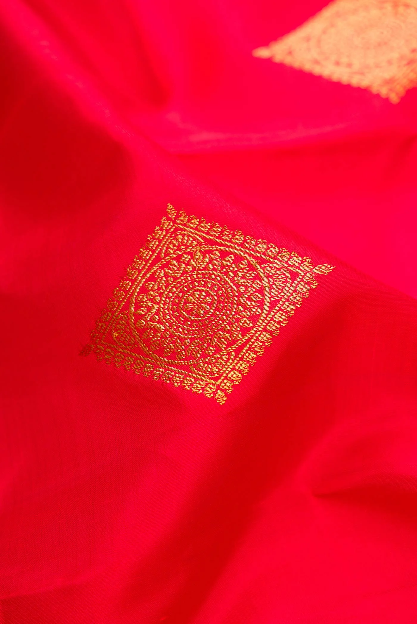 Red Kanjivaram Silk Saree - Image 2