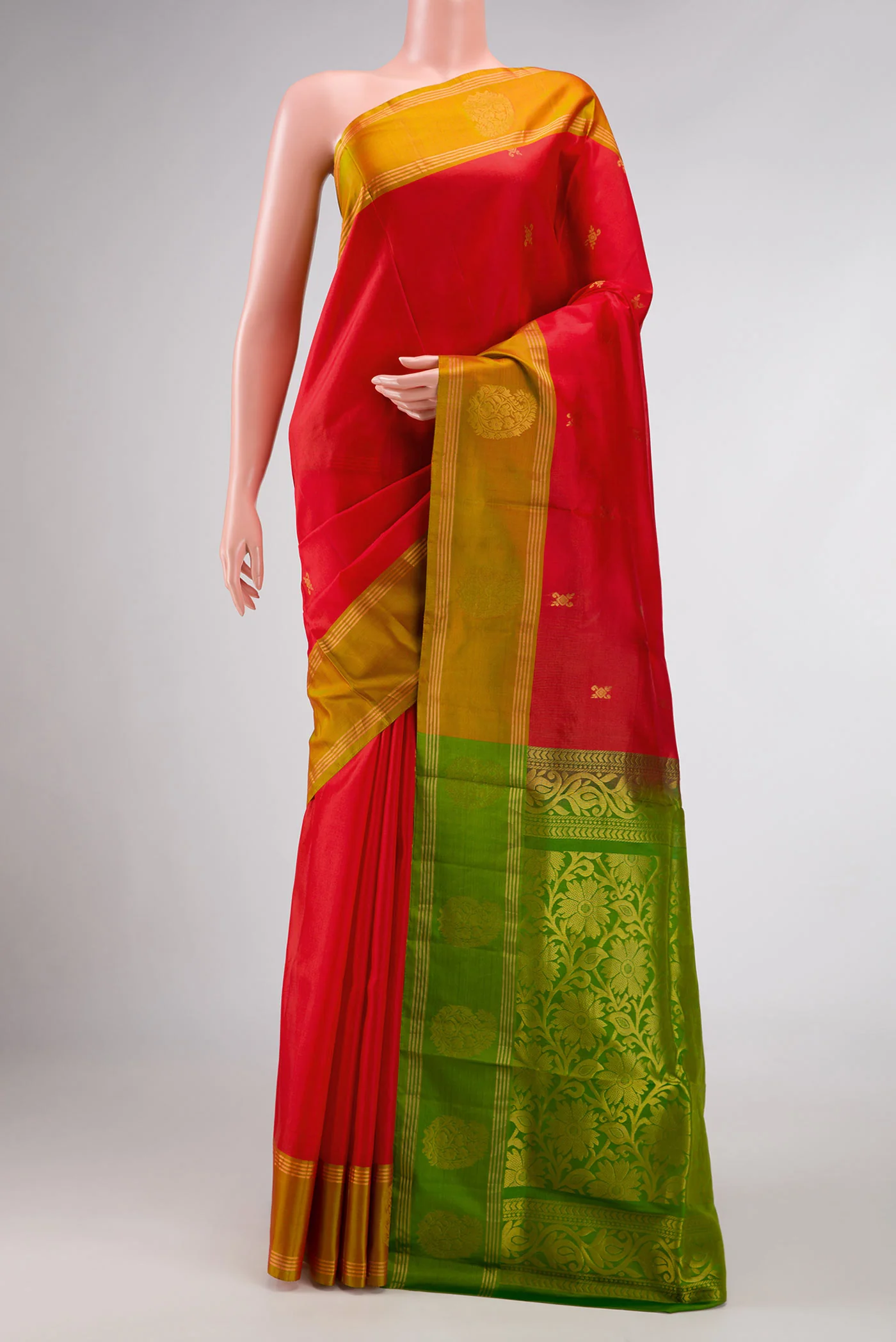 Red Soft Silk Saree