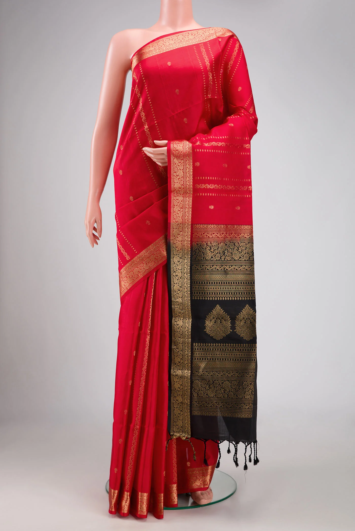 Red Soft Silk Saree