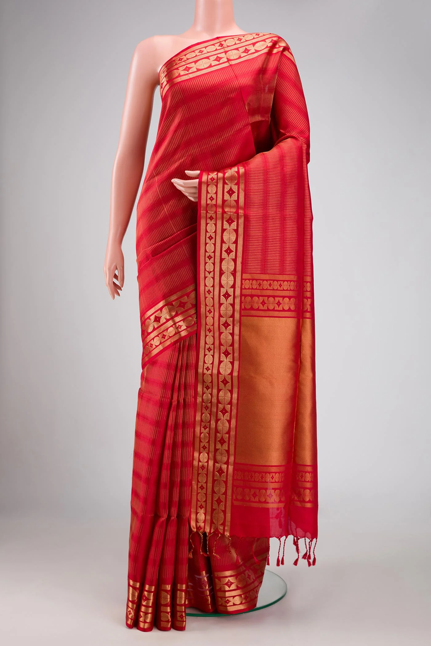 Red Soft Silk Saree